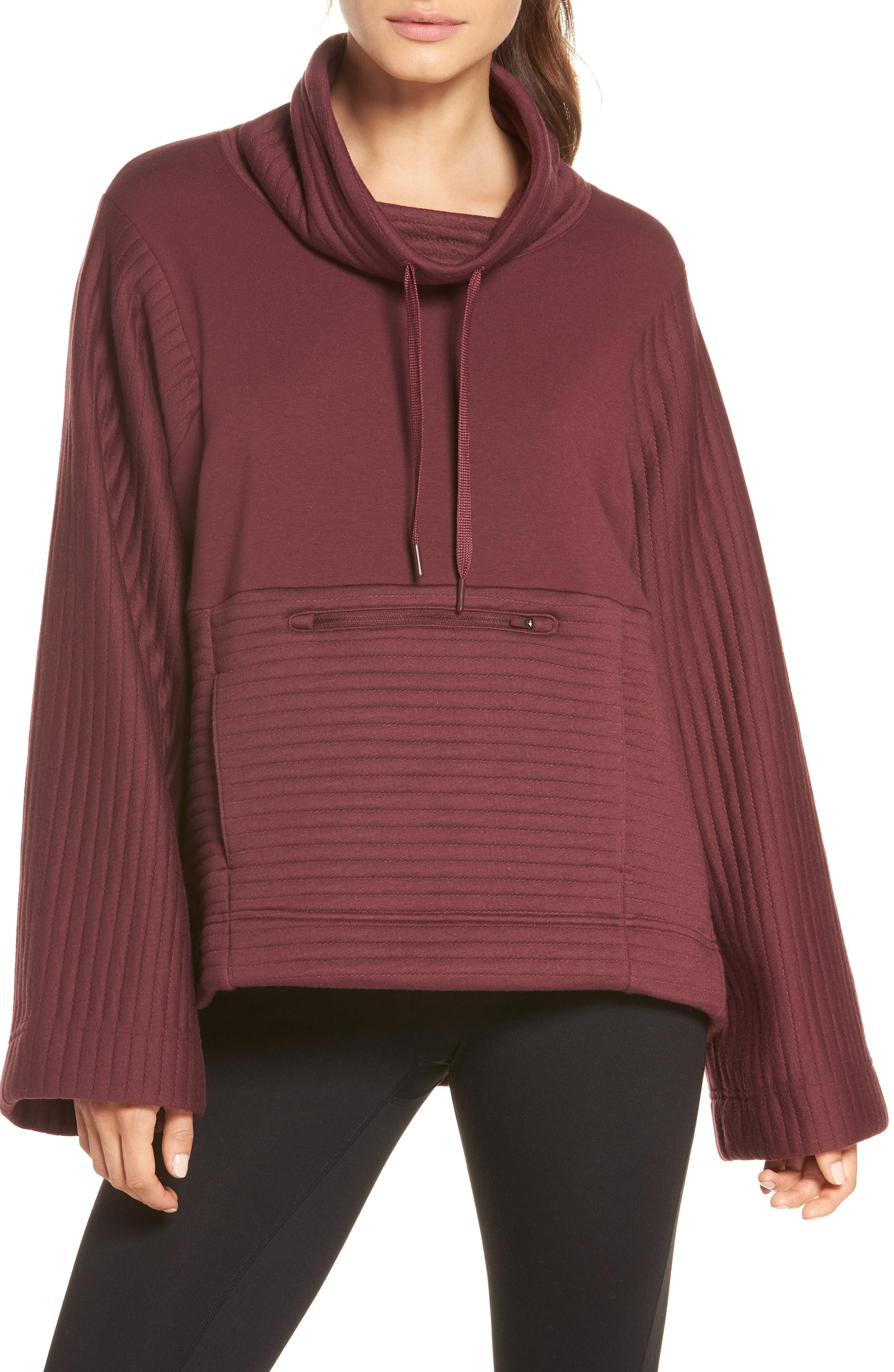 the north face funnel neck pullover hoodie