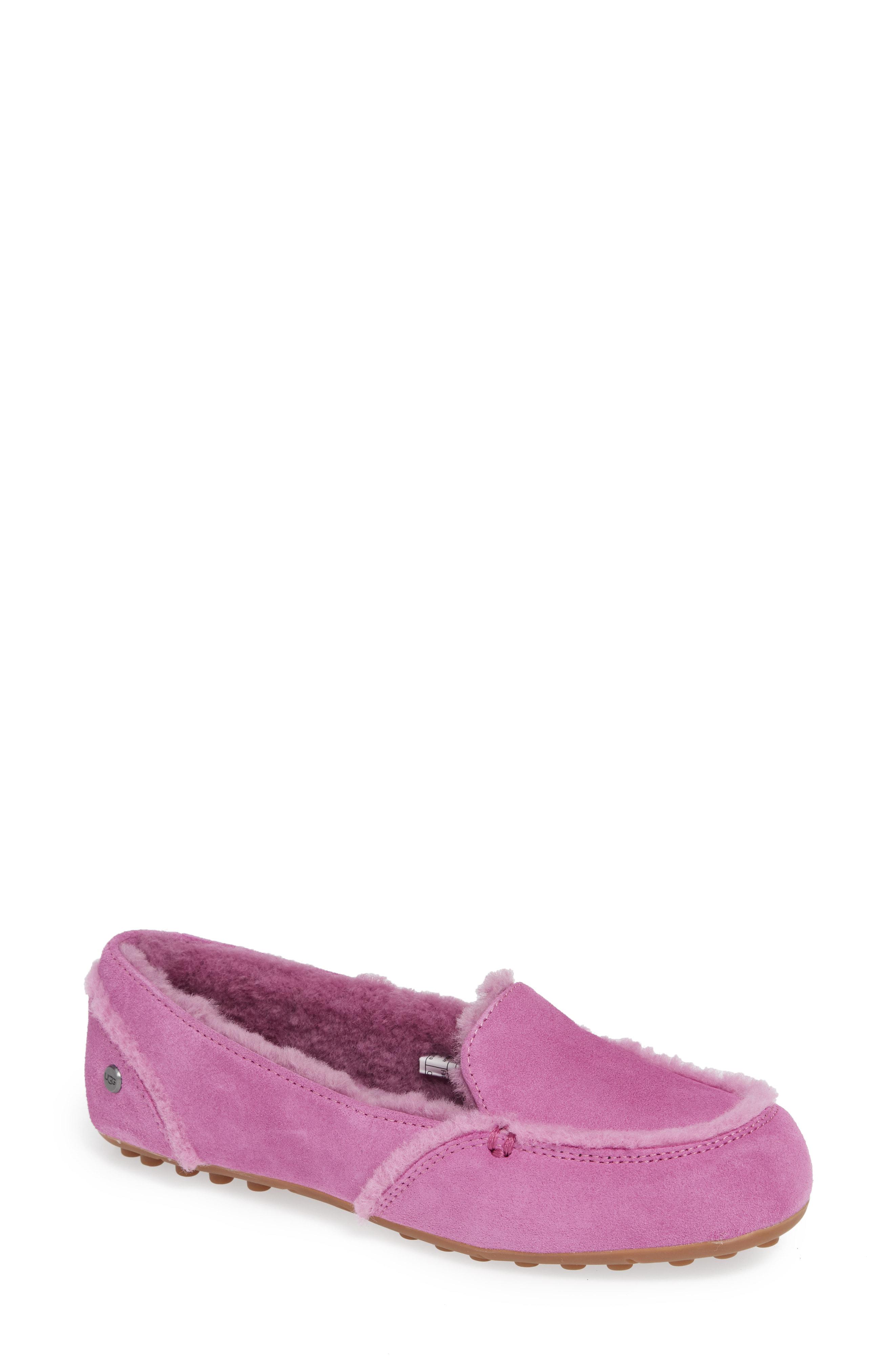 pink ugg loafers