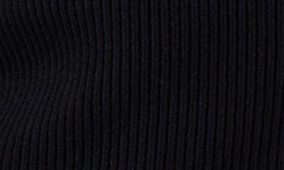 French Connection Loa Joss Sequin Lace Sleeve Sweater in Black | Lyst