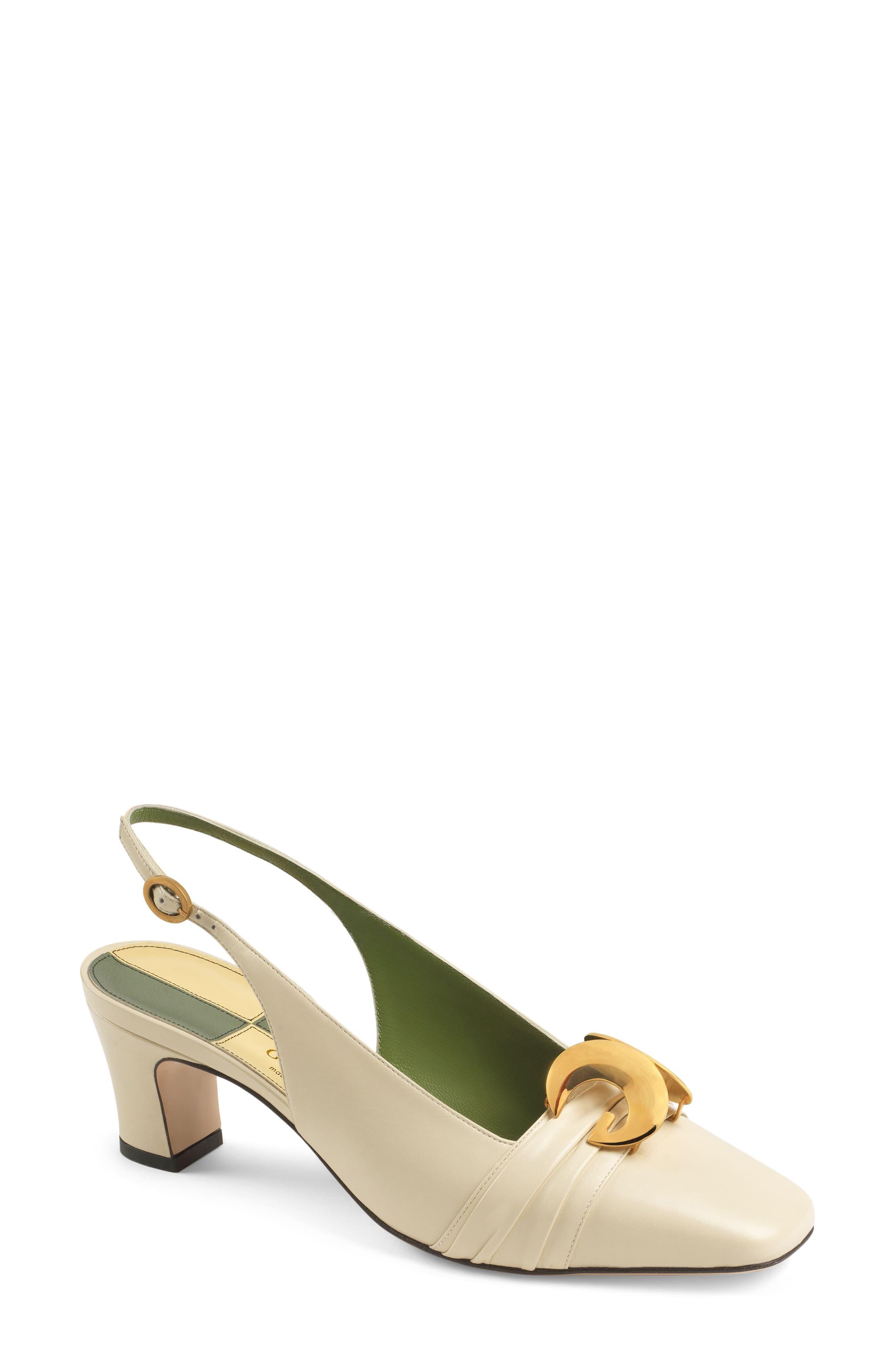 gucci slingback pumps