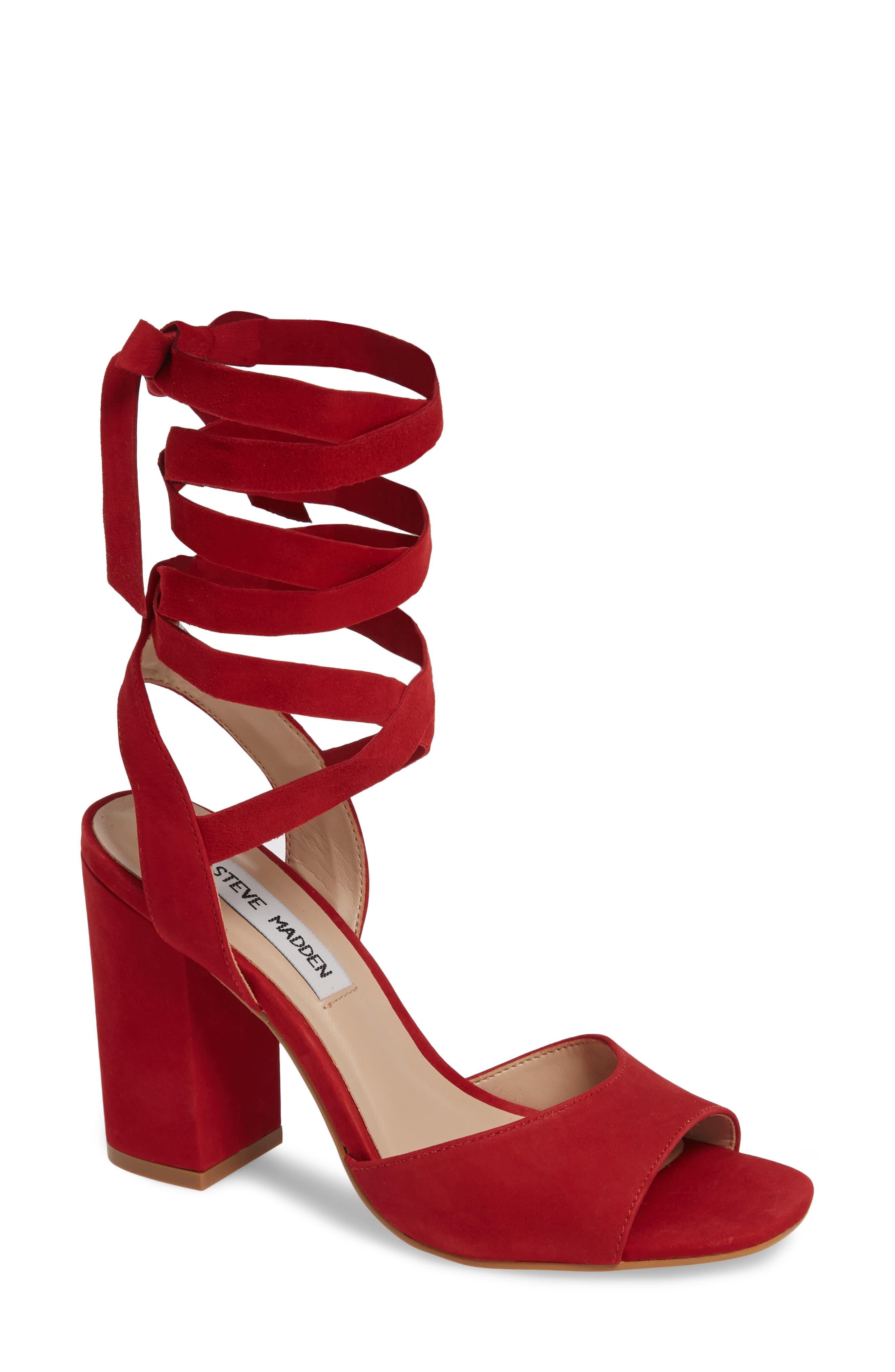 steve madden wrap sandals