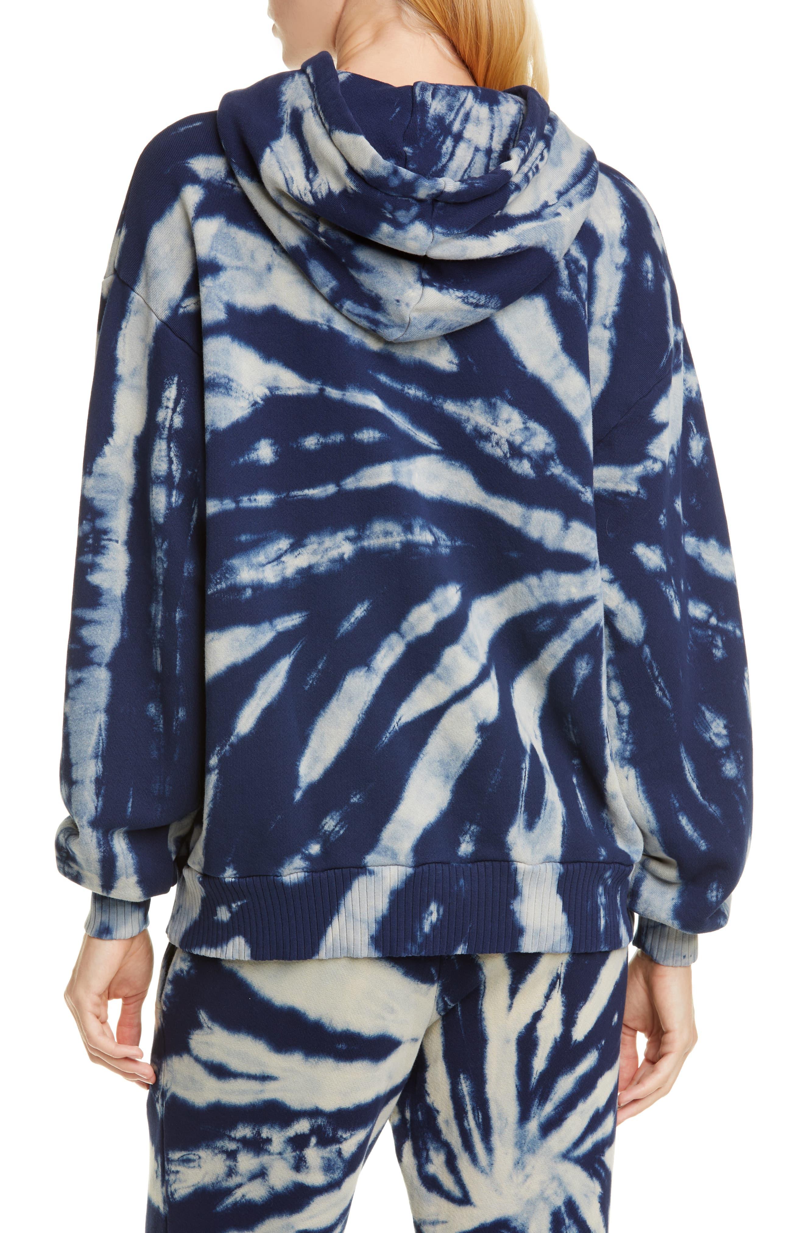 Cotton Citizen Brooklyn Oversize Tie Dye Hoodie in Blue Lyst
