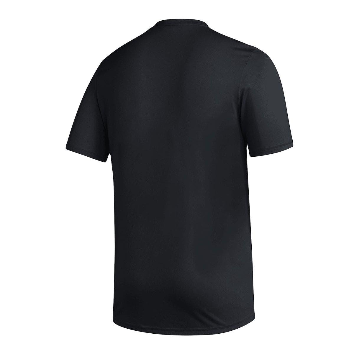 Men's LAFC adidas Black Jersey Hook AEROREADY T-Shirt