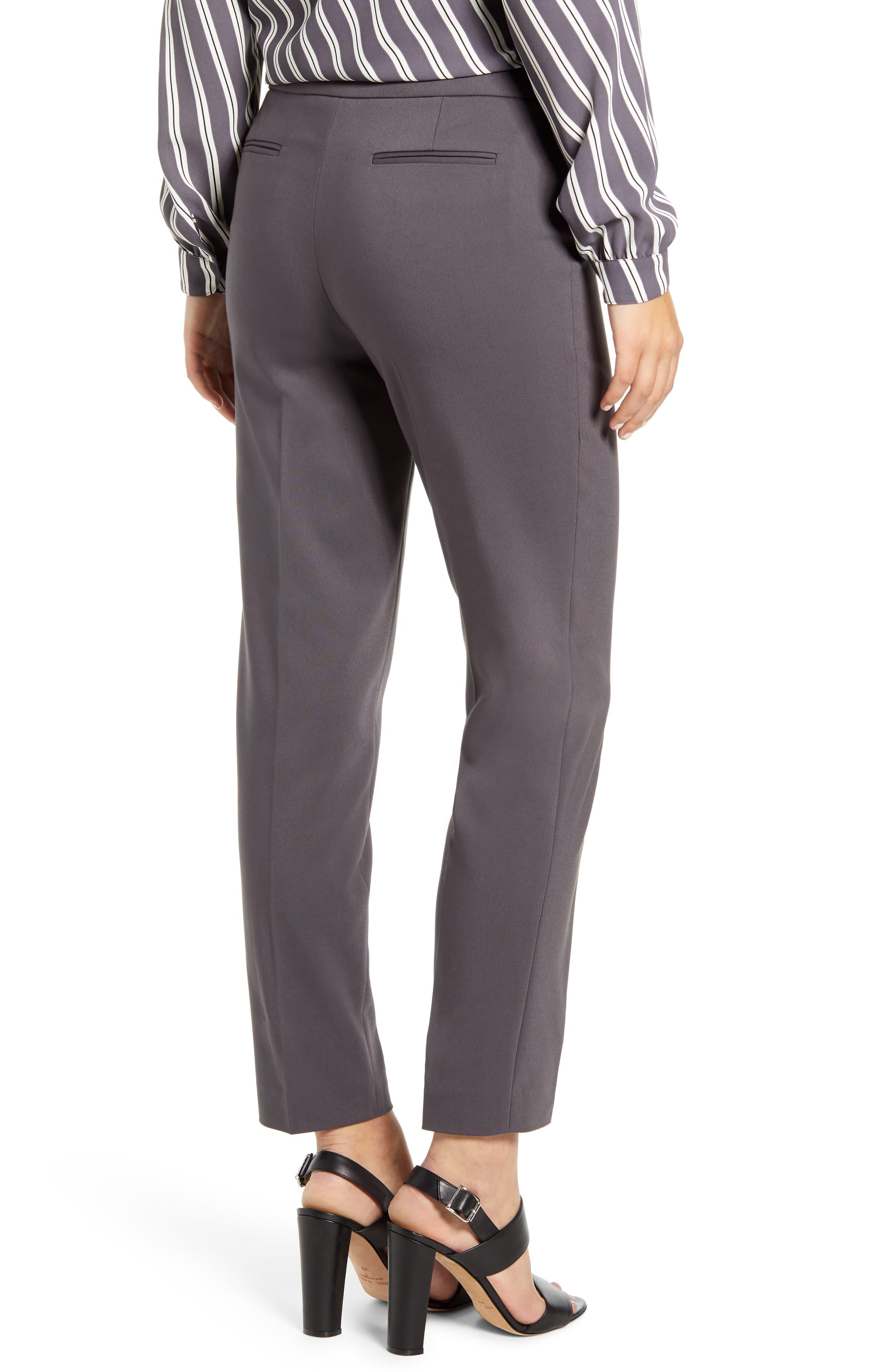 anne klein slim ankle pull on pants