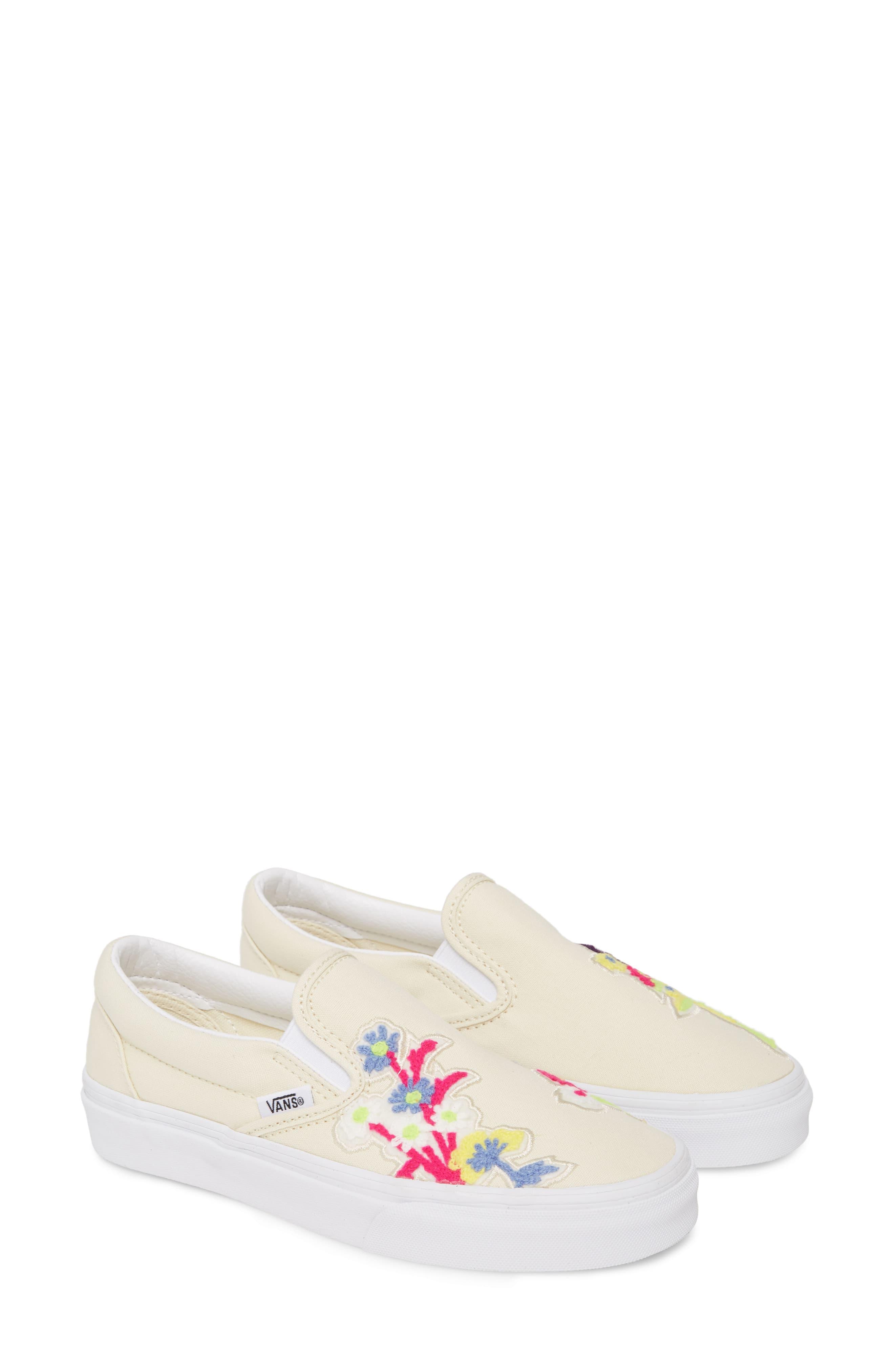 vans chenille slip on