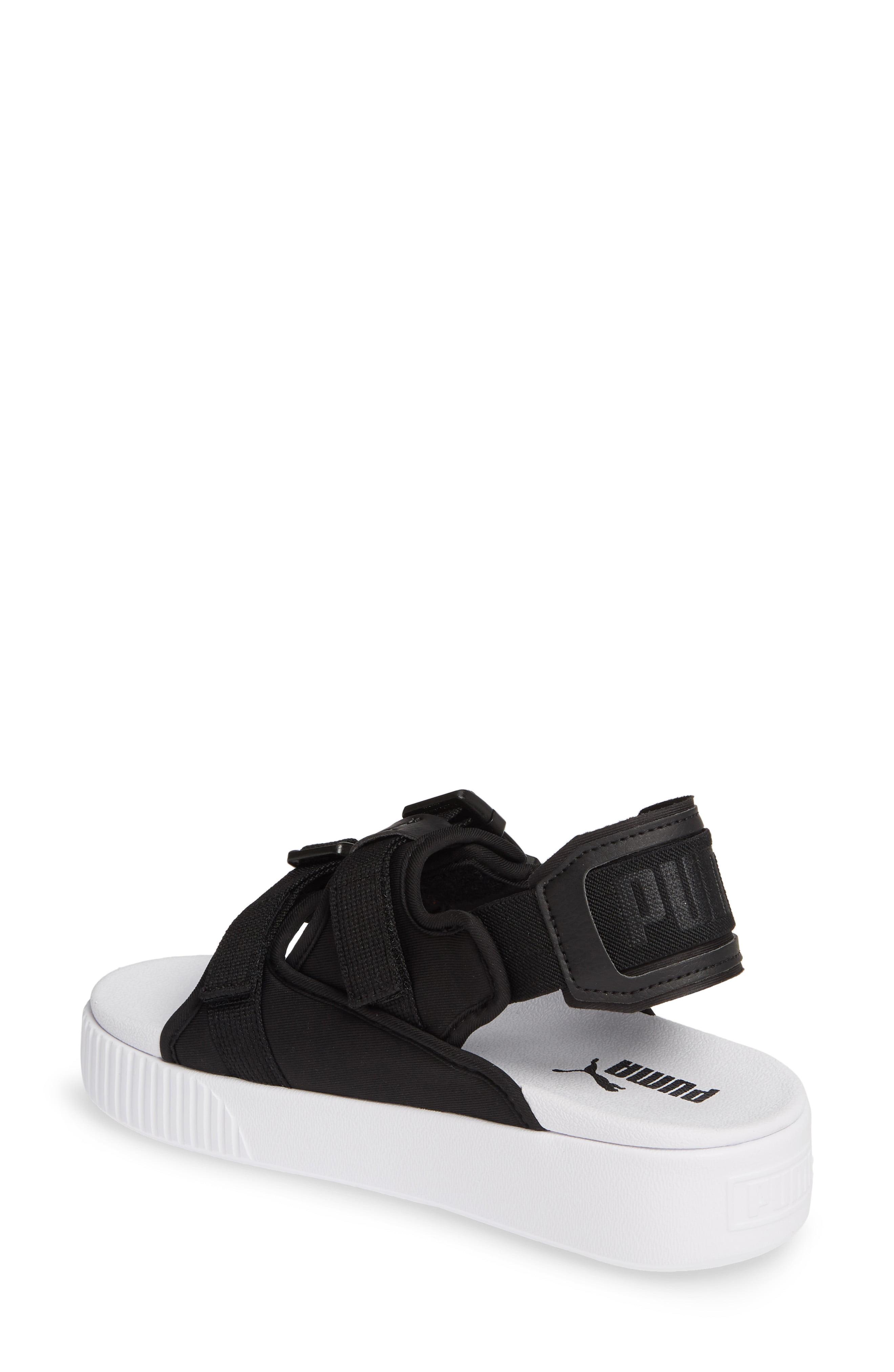 puma platform slide ylm