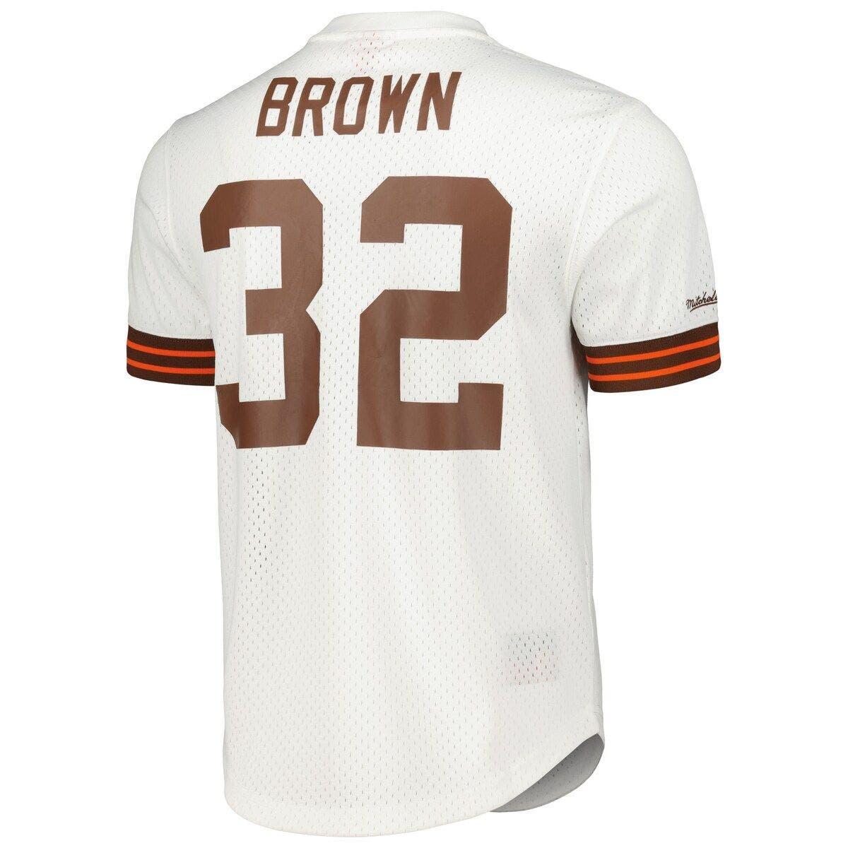 Mitchell & Ness Cleveland Browns Jim Brown Throwback Jersey