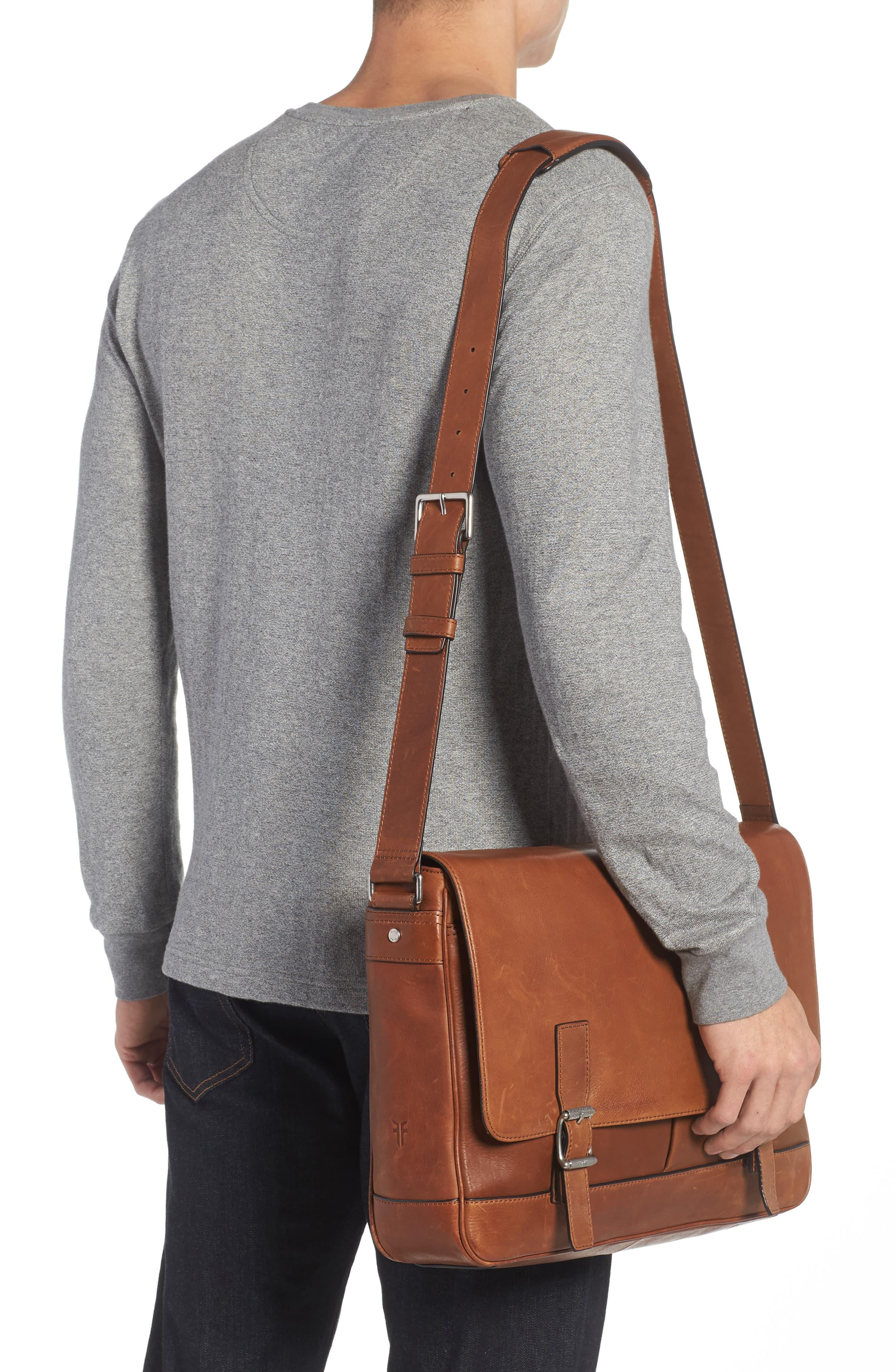 frye messenger bags