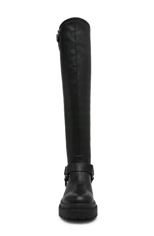 steve-madden-Black-Leather-