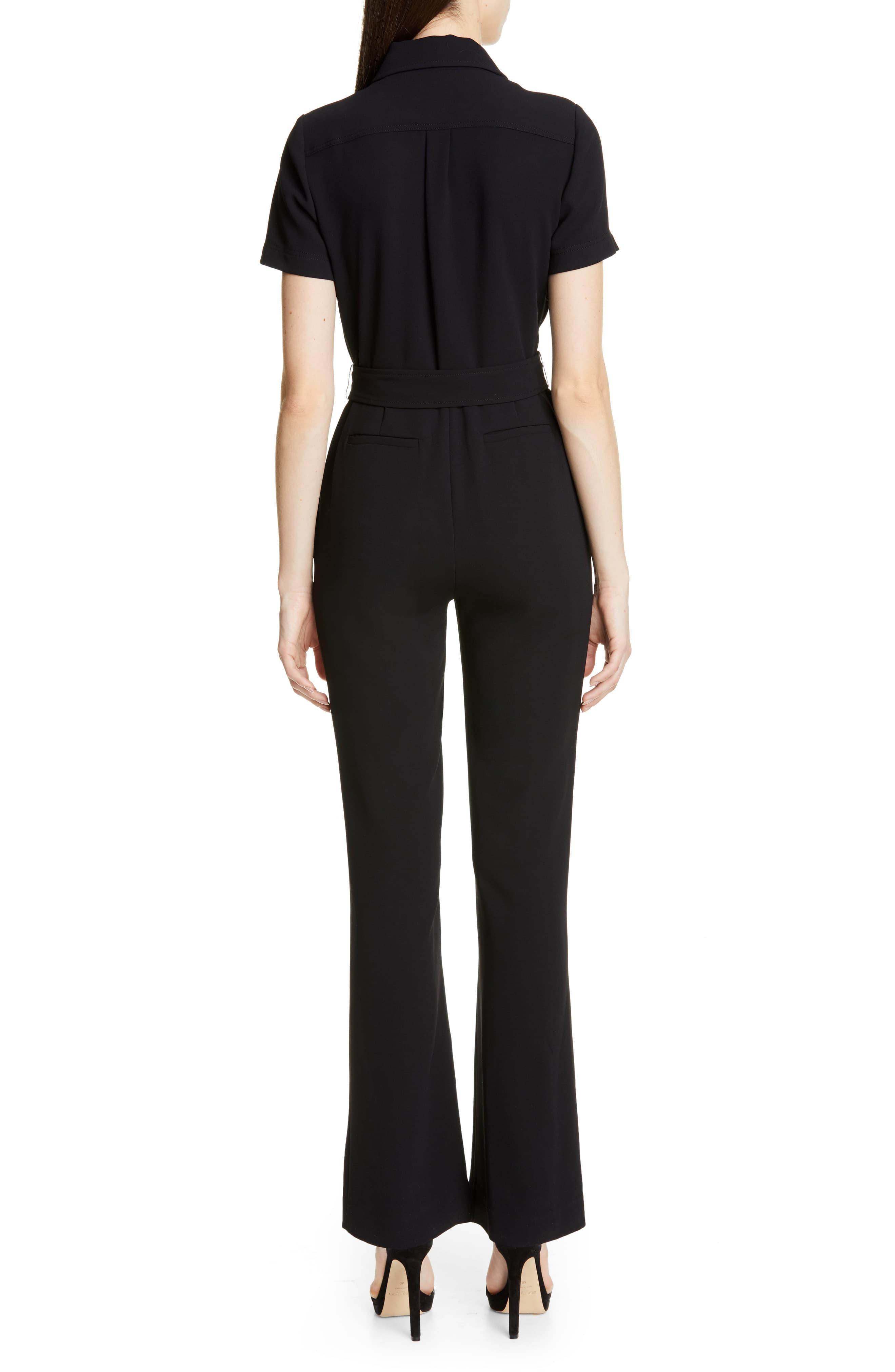 dvf daisy belted jumpsuit