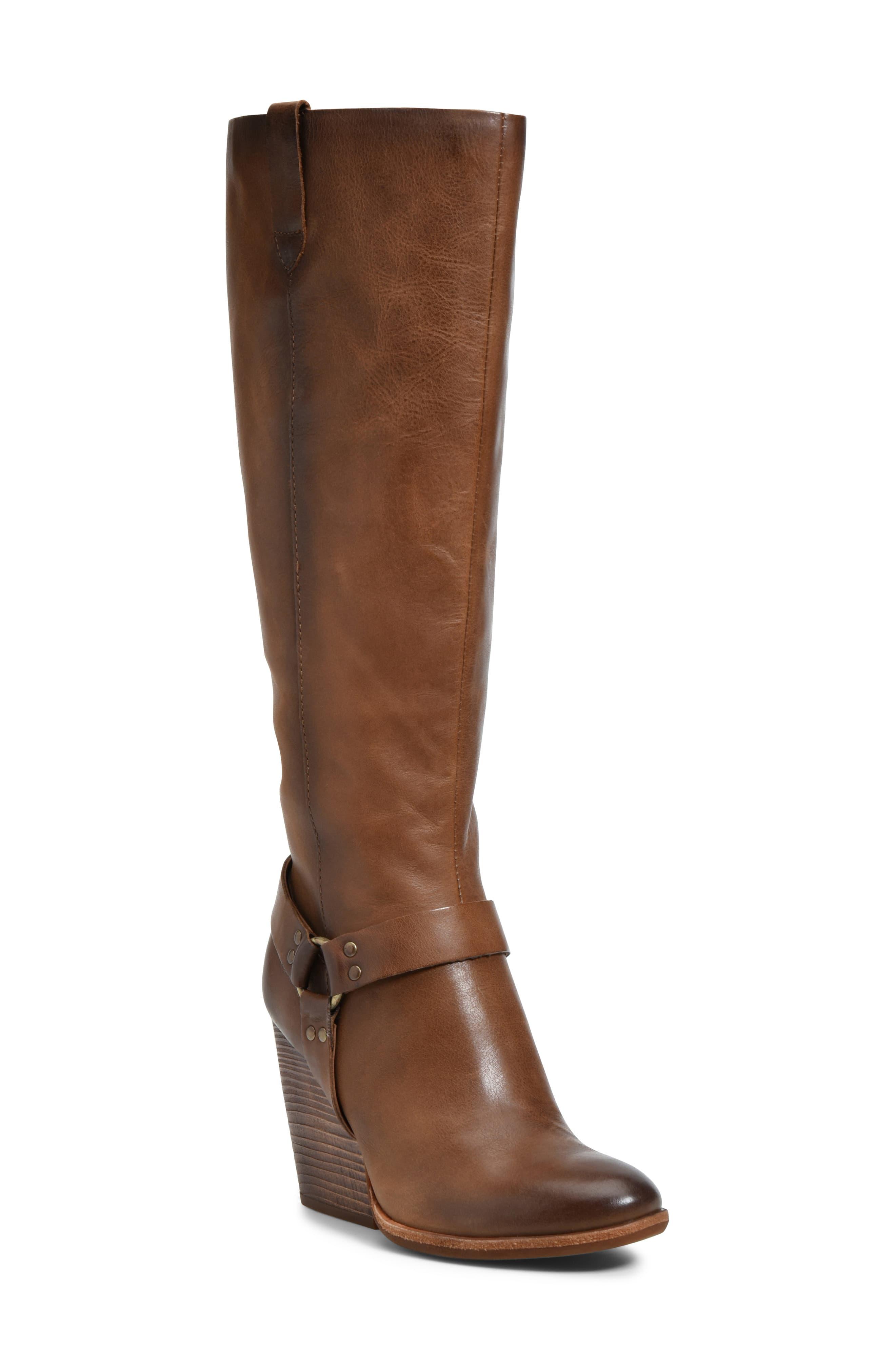 KorkEase Korkease Lett Knee High Boot in Brown Leather (Brown) Lyst