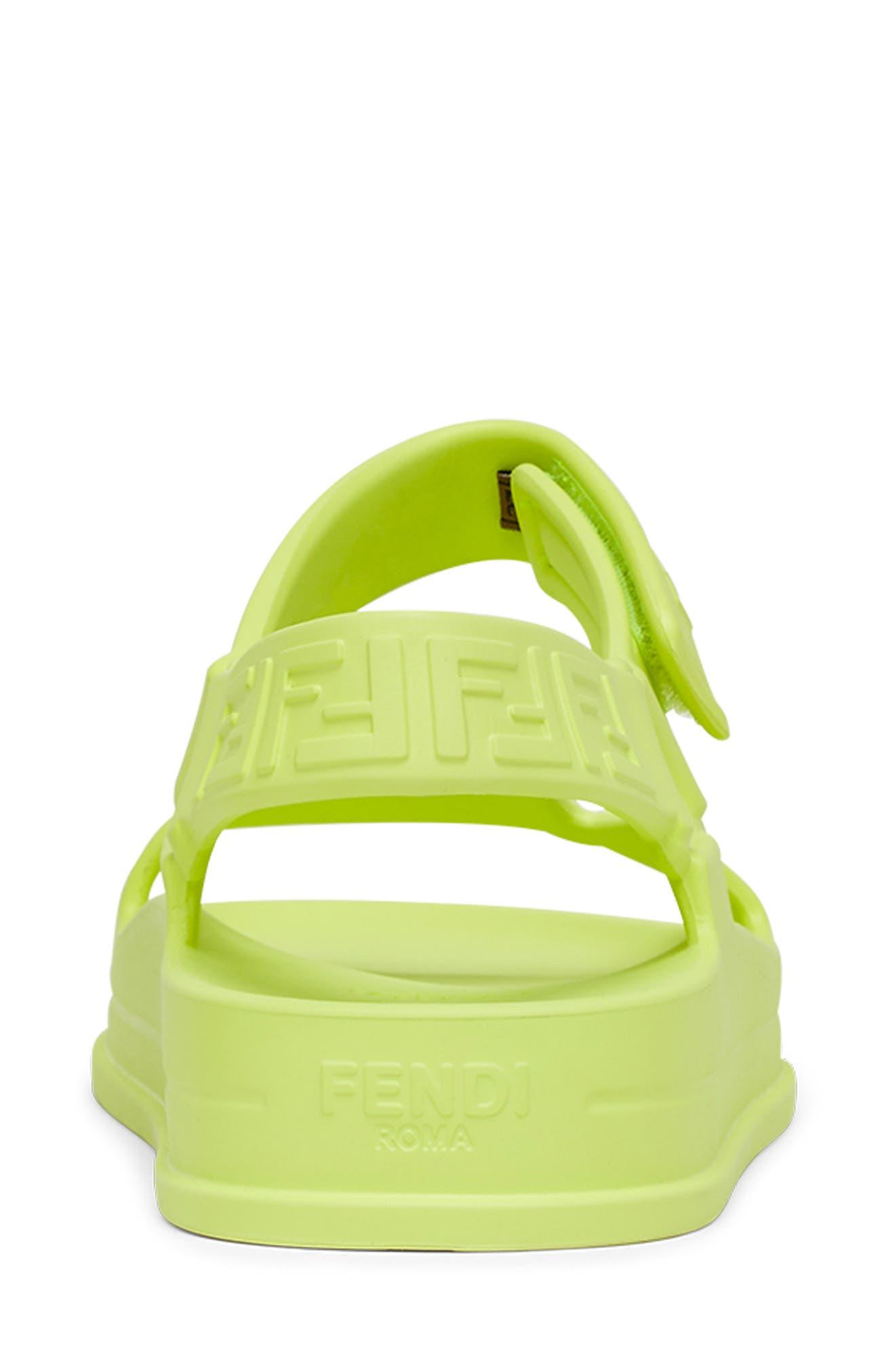 Fendi Hiker Sandal in Green | Lyst