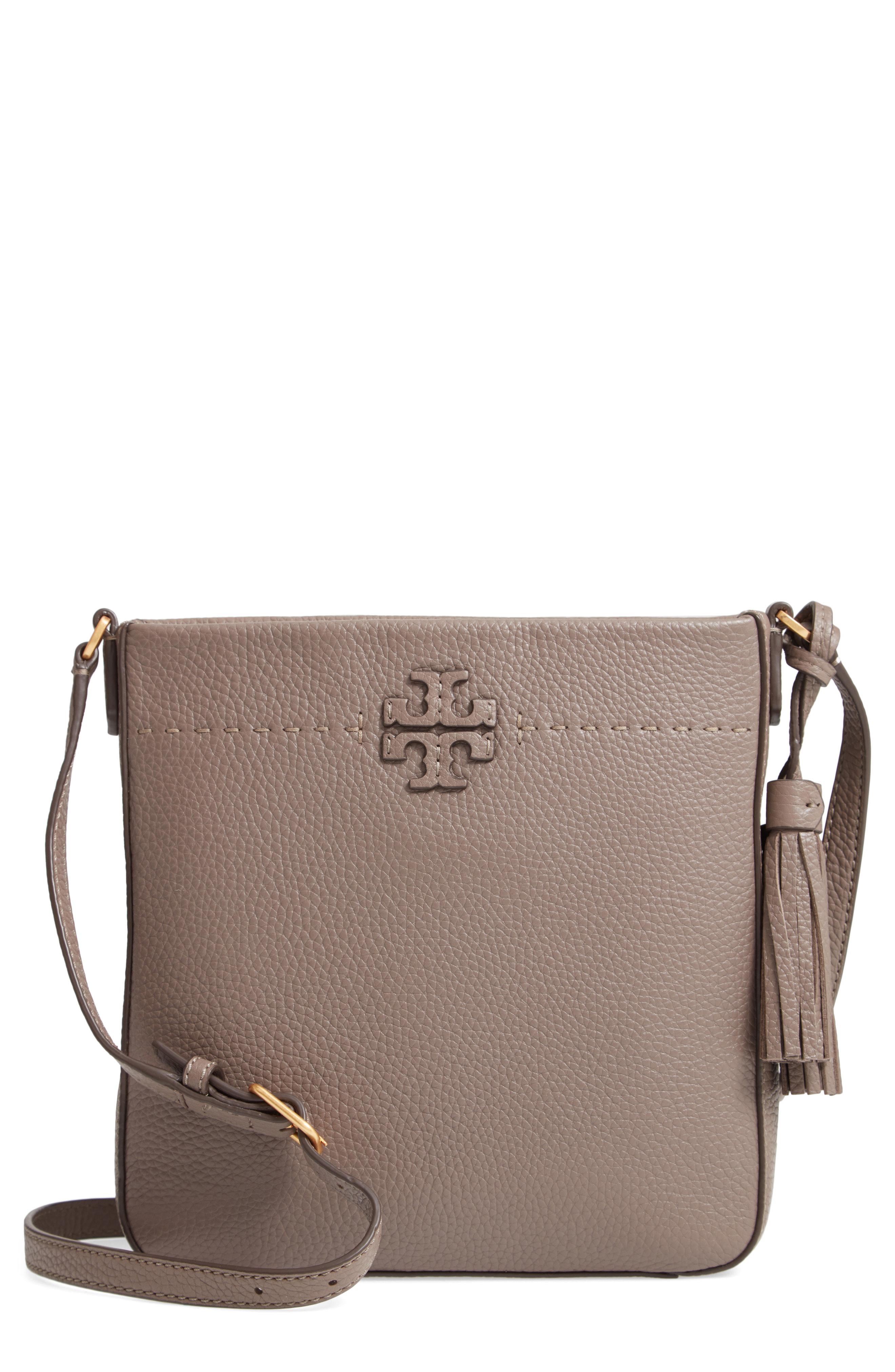 tory burch mcgraw leather crossbody tote