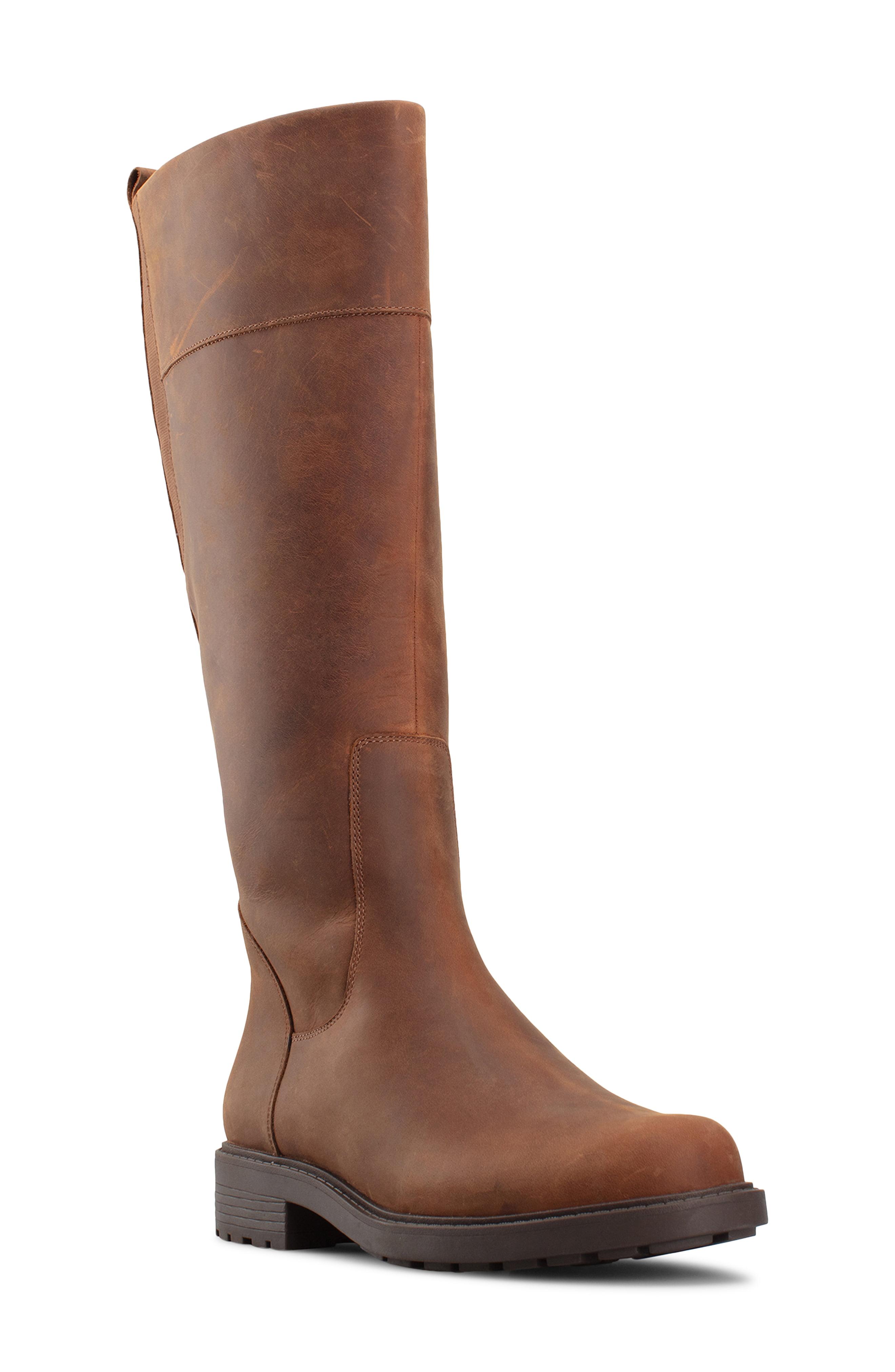 clarks gore tex knee high boots