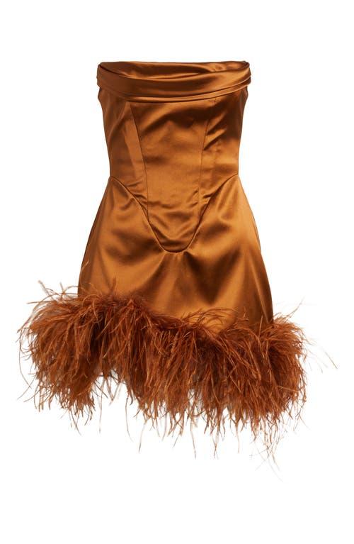 Designer Delfi Collective Orange And Gold Dresses for Women | Lyst