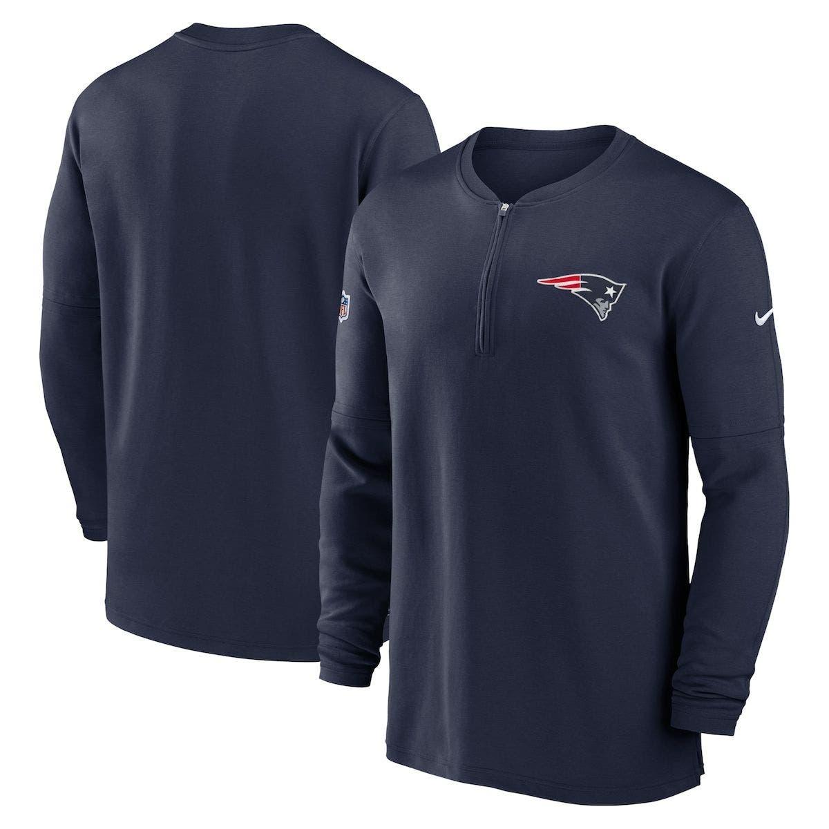 Men's Nike Gray Miami Dolphins 2023 Sideline Performance Long Sleeve  Quarter-Zip Top