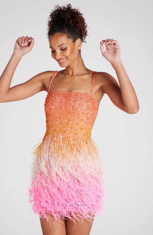 nadine merabi pink feather dress Shop the Best Feather Dresses For Women in 2022