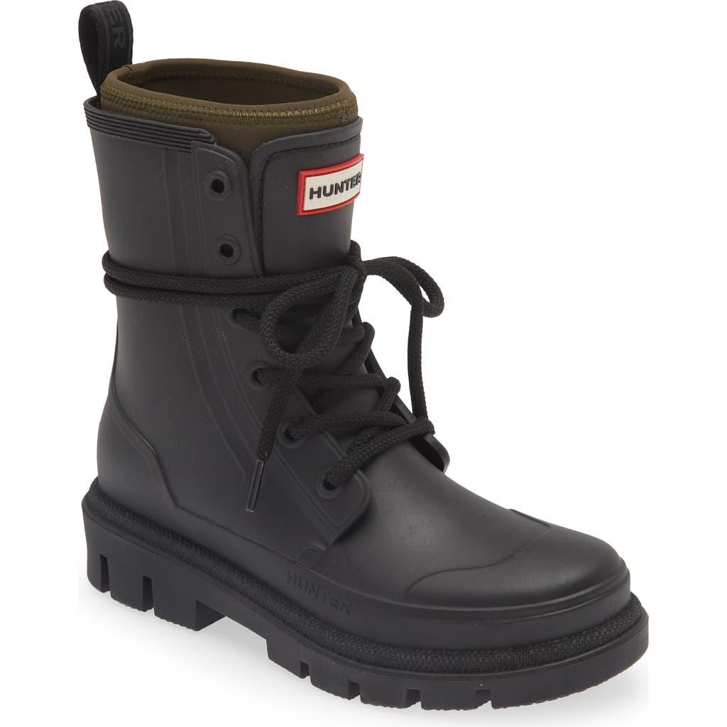 HUNTER Diana Waterproof Rainboot in Black Lyst