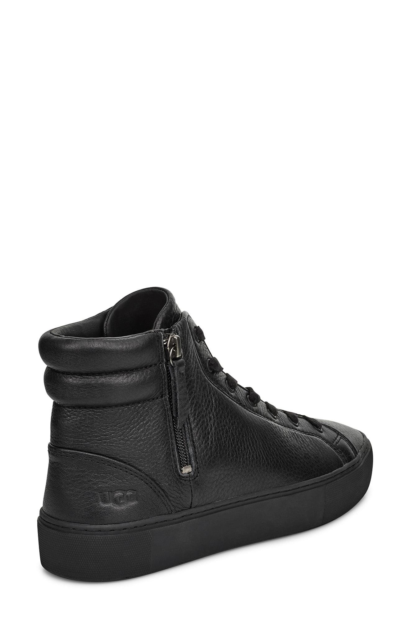 ugg olli high top sneaker black