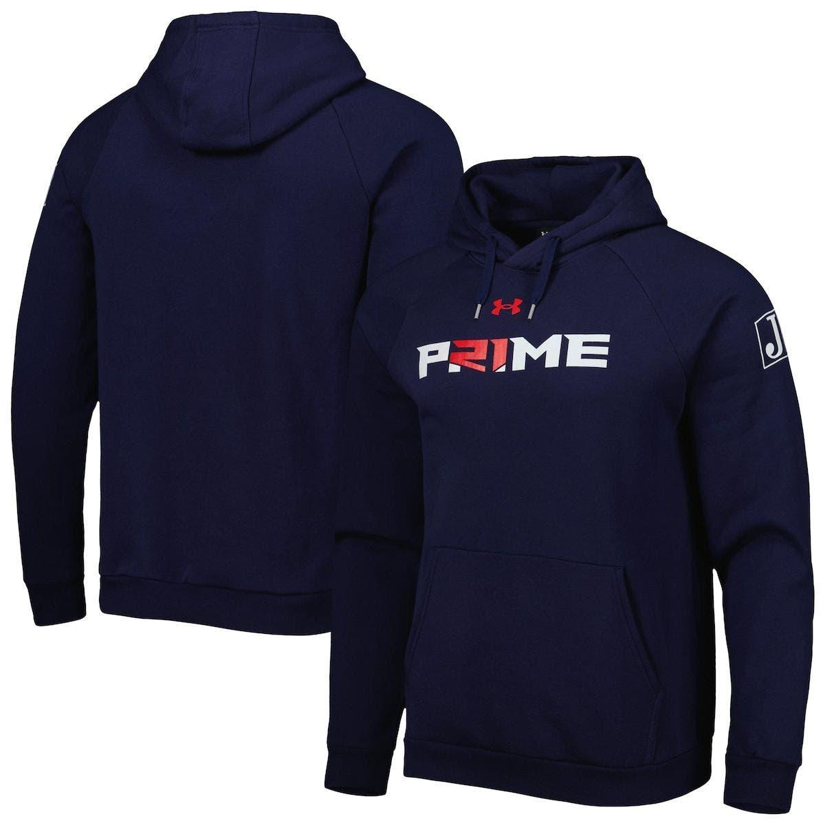 Under Armour Jackson State Tigers Coaches Prime Fleece Raglan