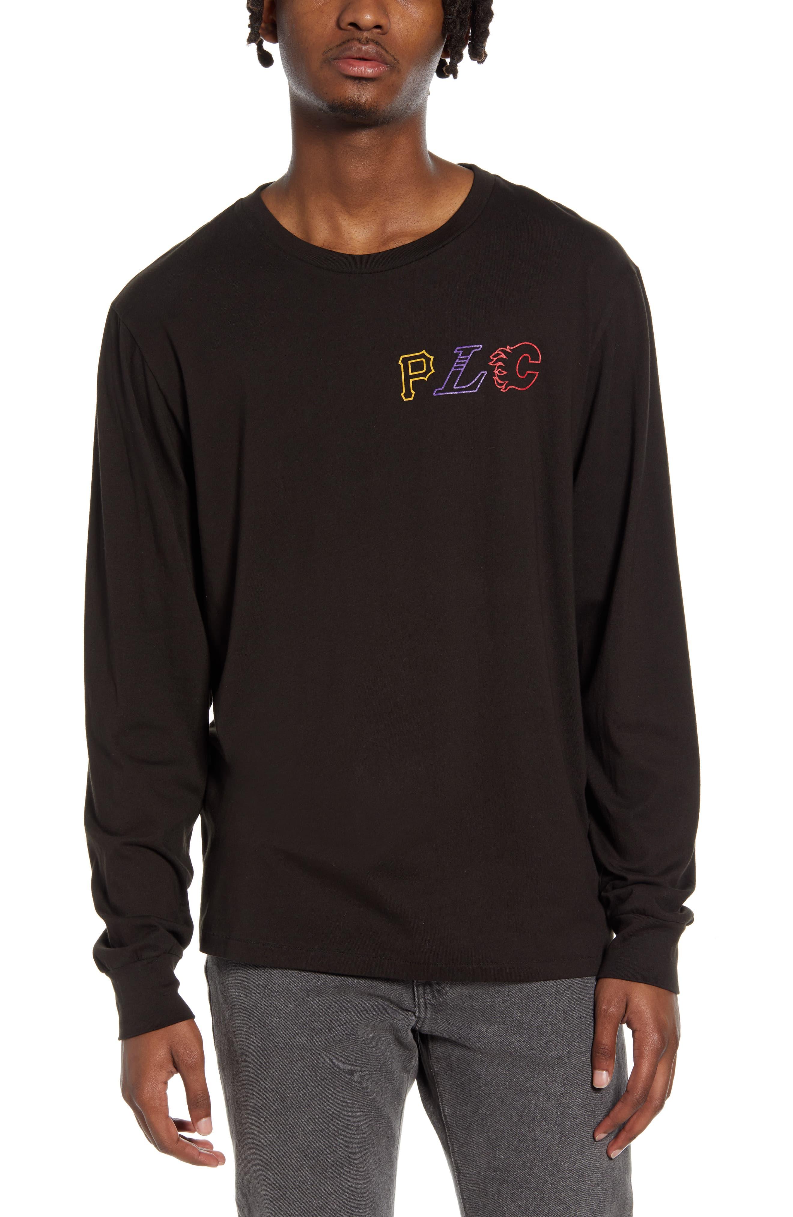 Pasadena Leisure Club Cotton Plc Team Long Sleeve T-shirt in Black for ...