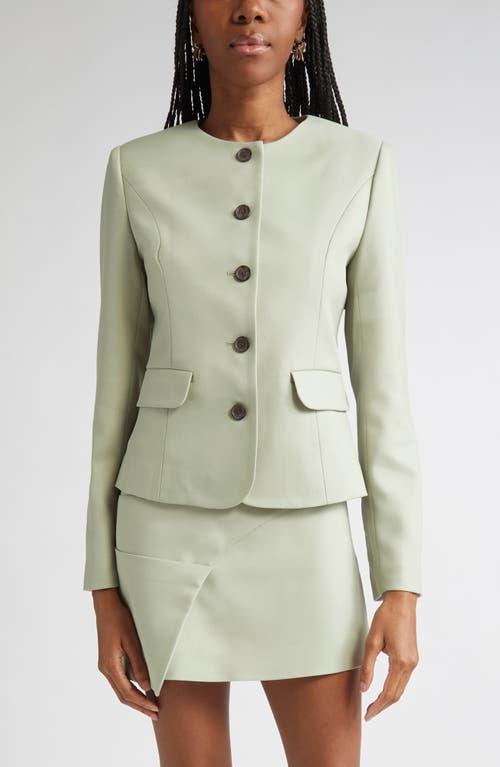 【関税込み】Sandy Liang グリーン Agnes テーラードジャケット AGNES JACKET IN SAGE – SANDY LIANG