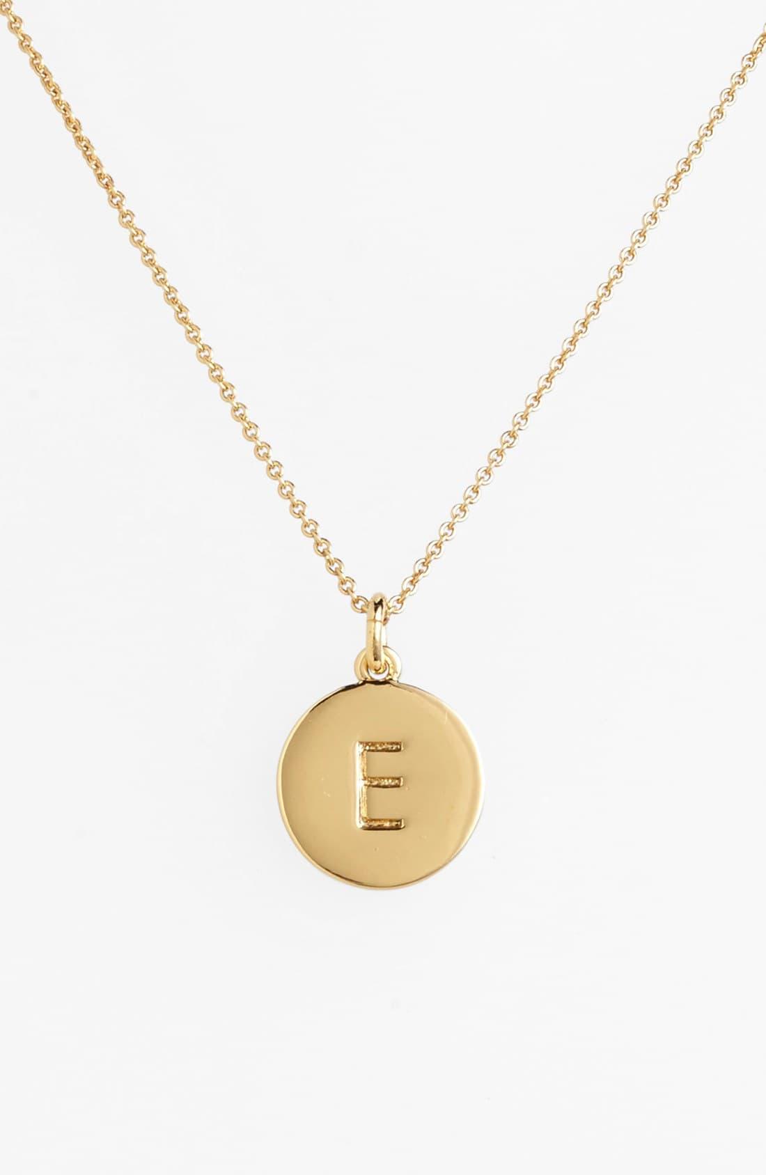 Kate Spade One In A Million Initial Pendant Necklace in e Gold