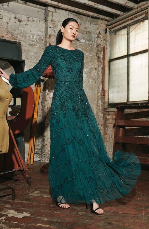short winter formal dresses with sleeves Danielle Stylish Square Long Sleeves Short Sequin Homecoming Dresses, Royal Blue main image 0