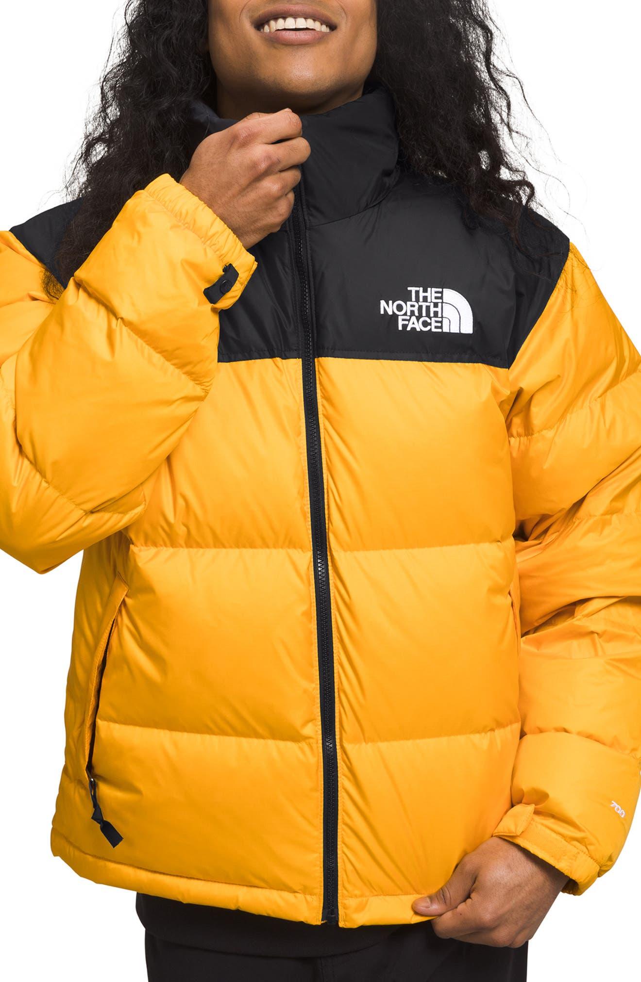 The North Face 1996 Retro Nuptse 700 Fill Power Down Packable Jacket in  Yellow for Men | Lyst