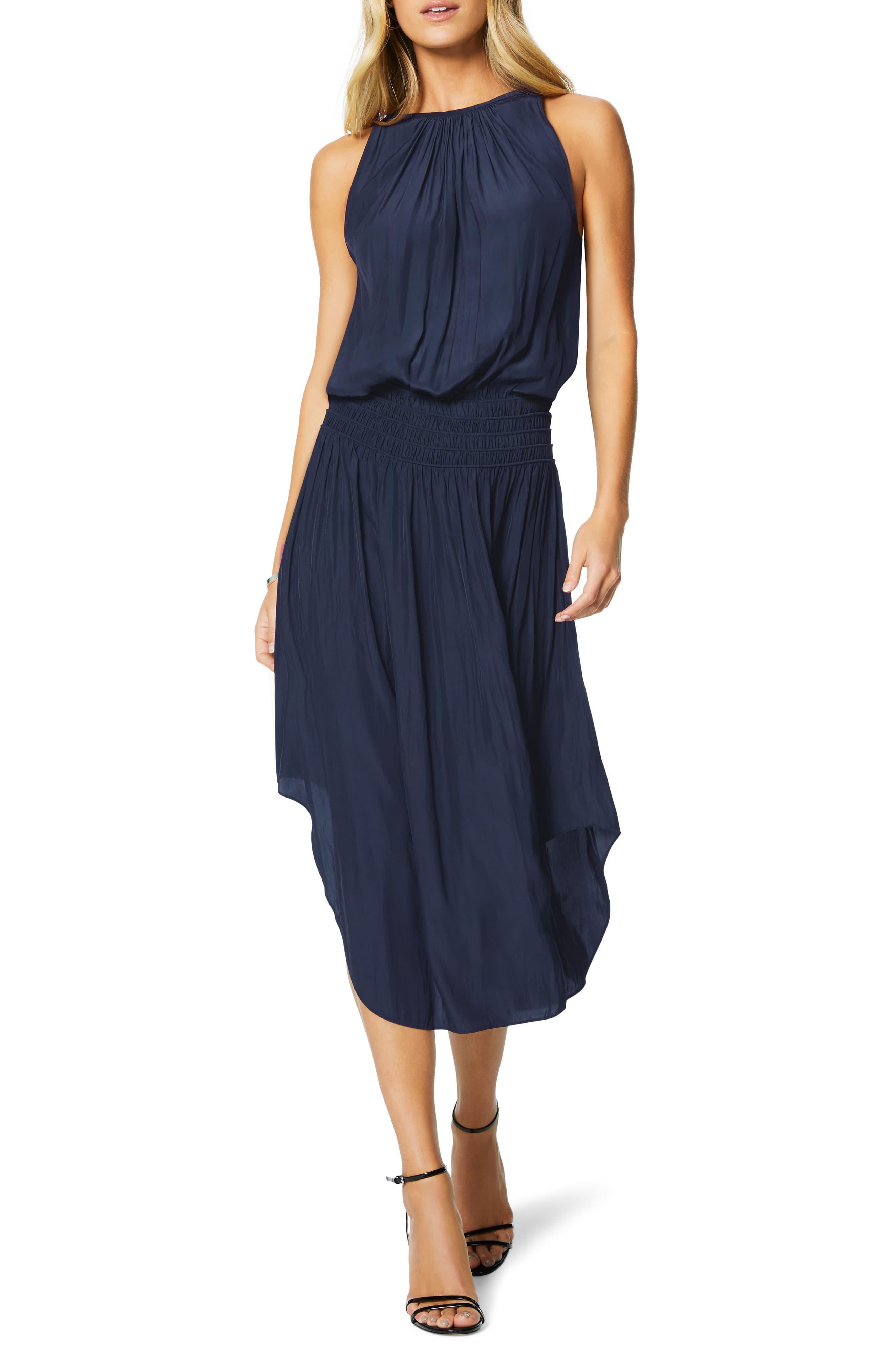 audrey lace maxi set in navy