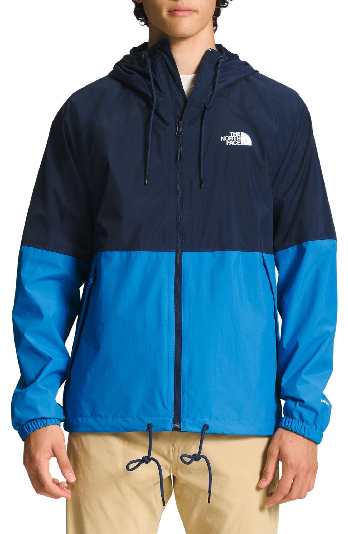 The North Face Antora Waterproof Hooded Rain Jacket in Blue for Men Lyst