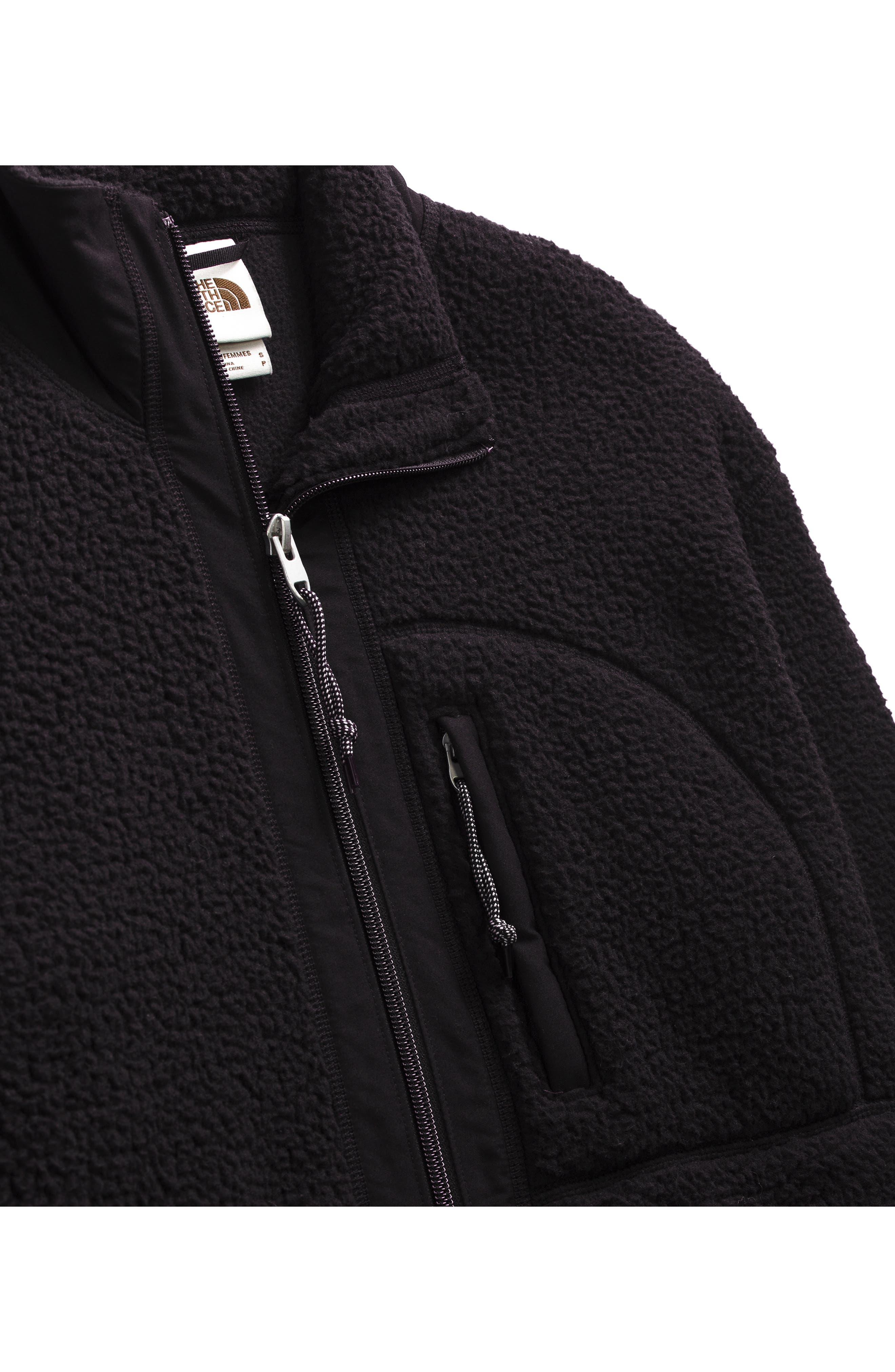 The North Face Cragmont Fleece Coat in Black