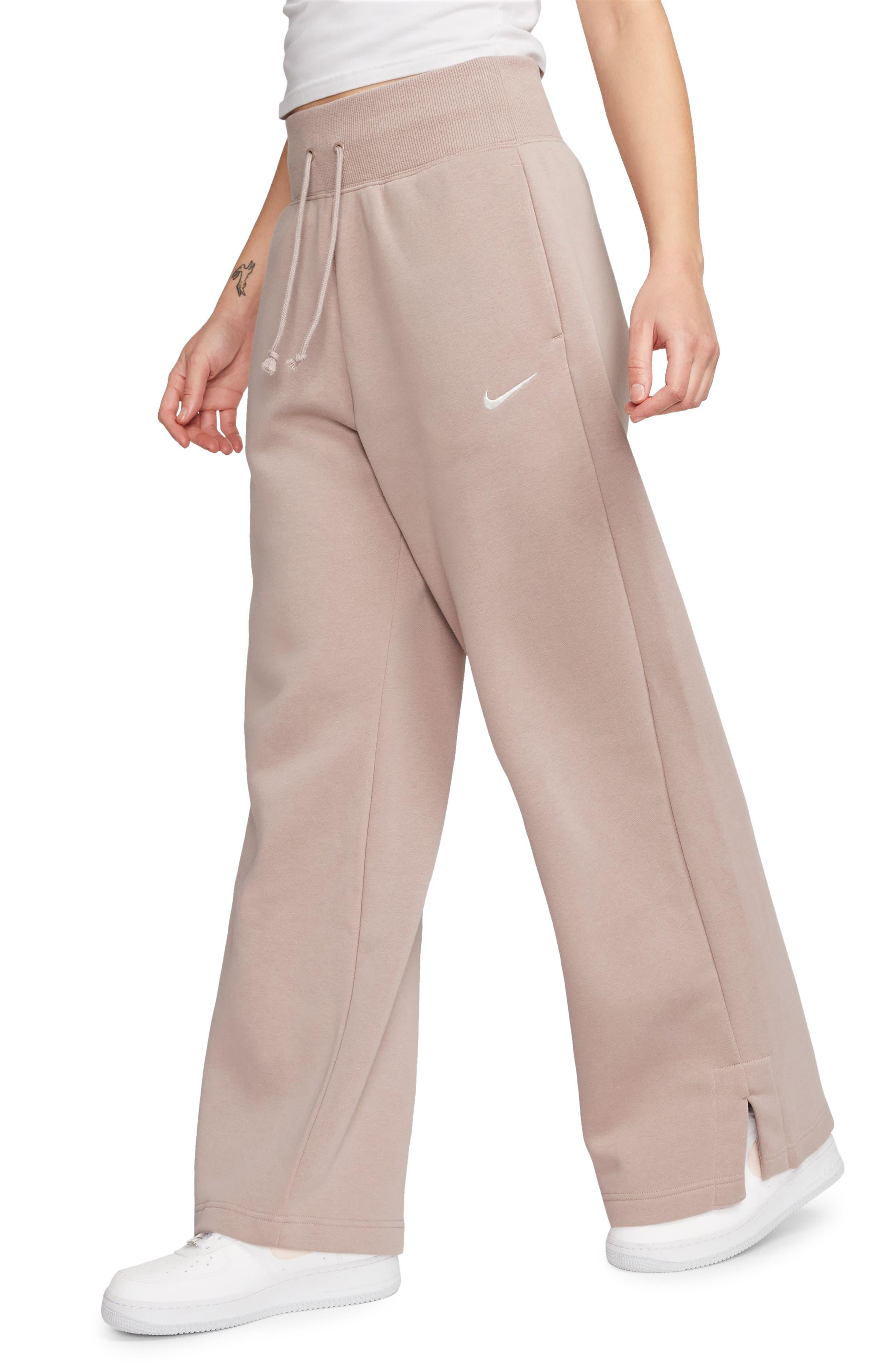 Nike Sportswear Phoenix High Waist Wide Leg Sweatpants Lyst