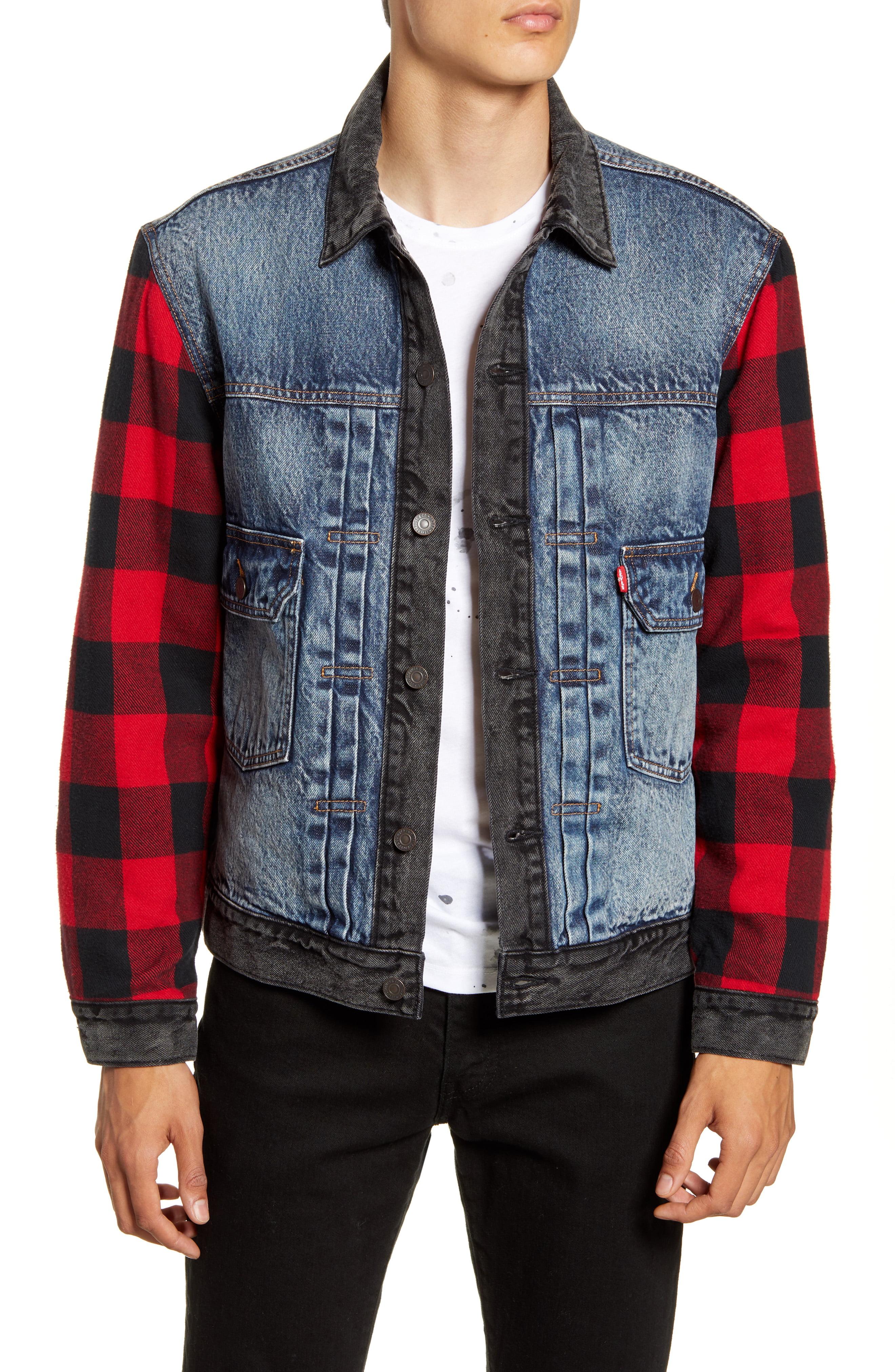 levi's buffalo plaid jacket