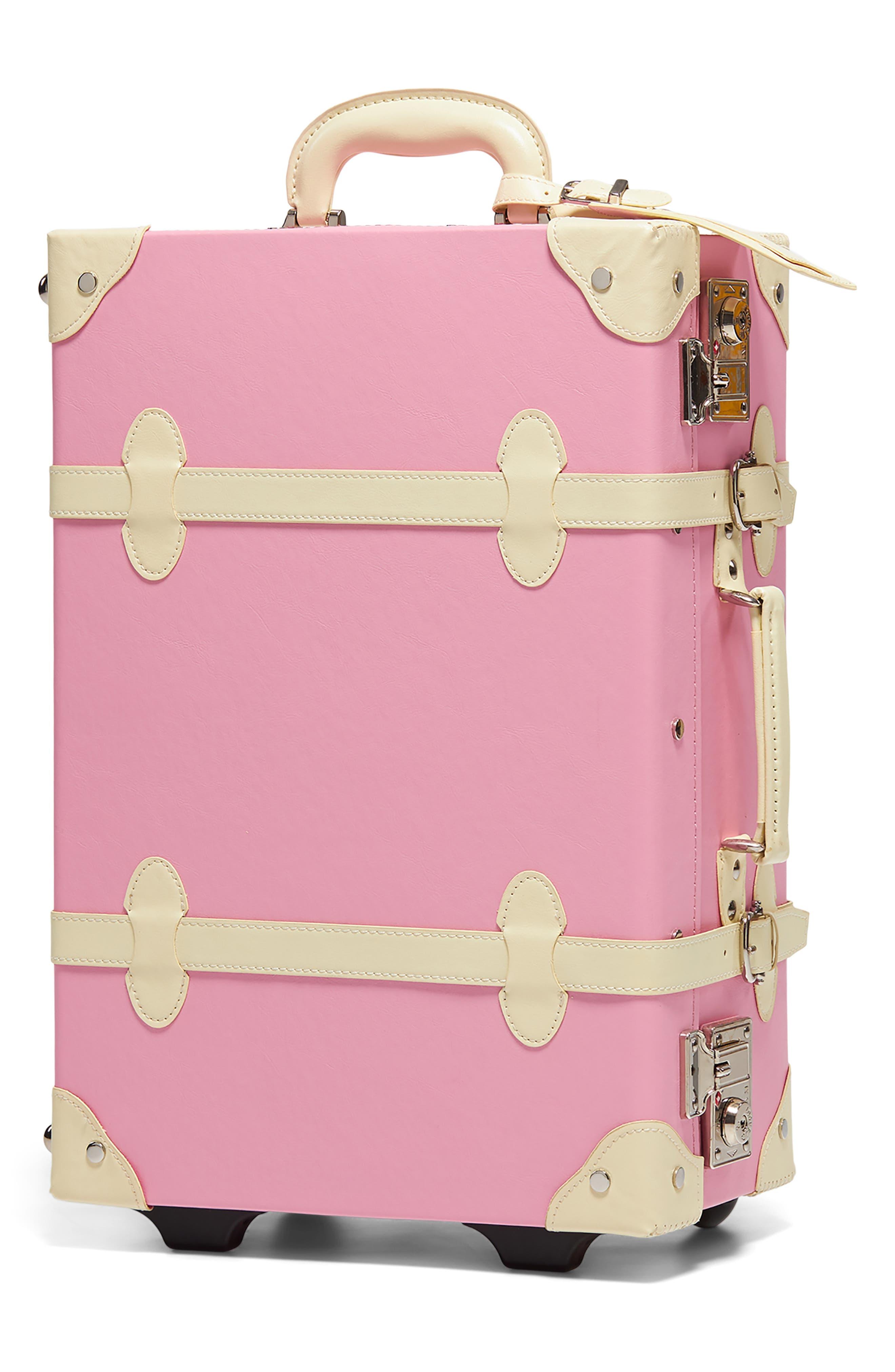 Steamline Luggage The Entrepreneur 20-inch Rolling Carry-on in Pink | Lyst