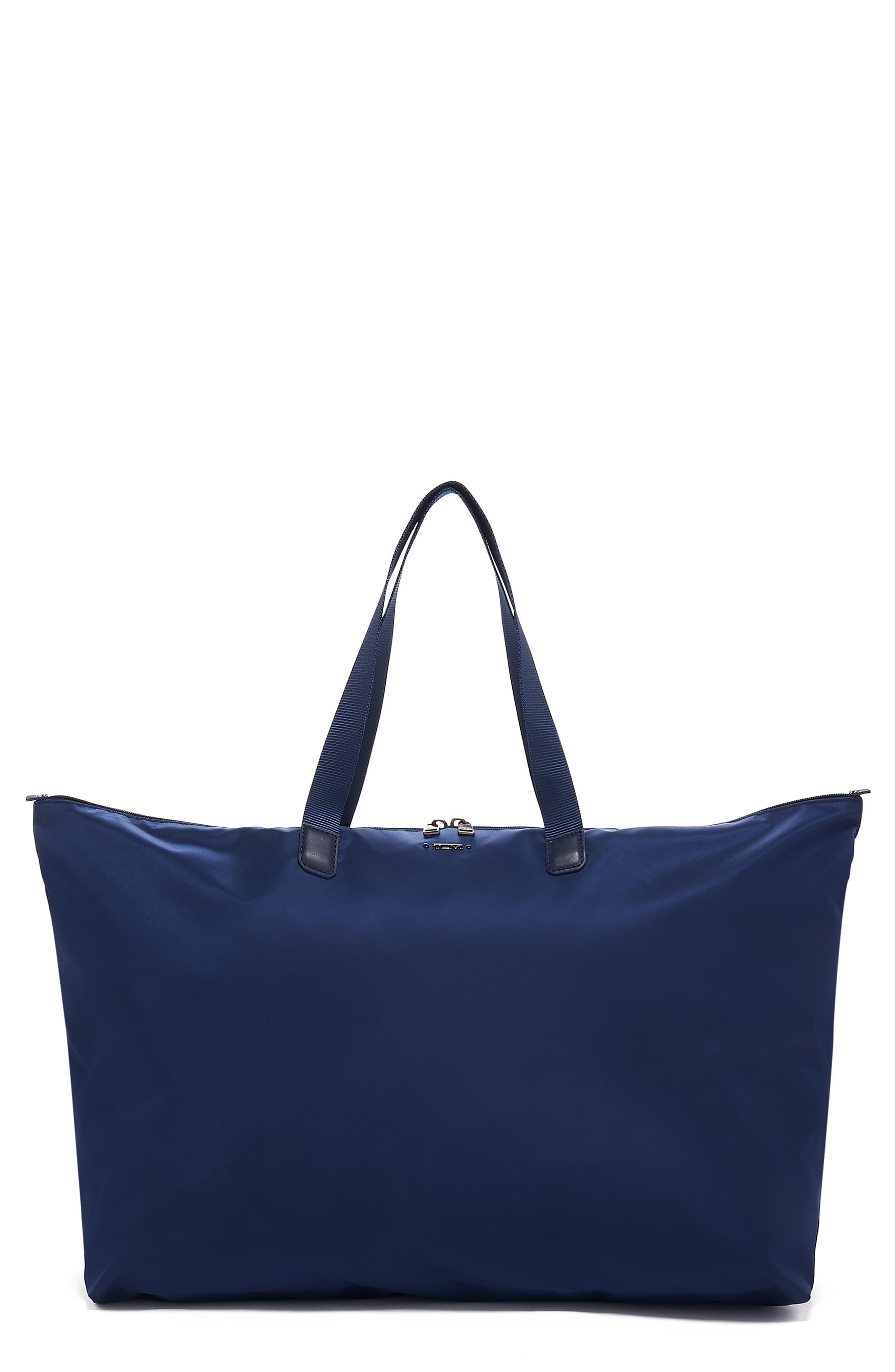 voyageur just in case packable nylon tote tumi
