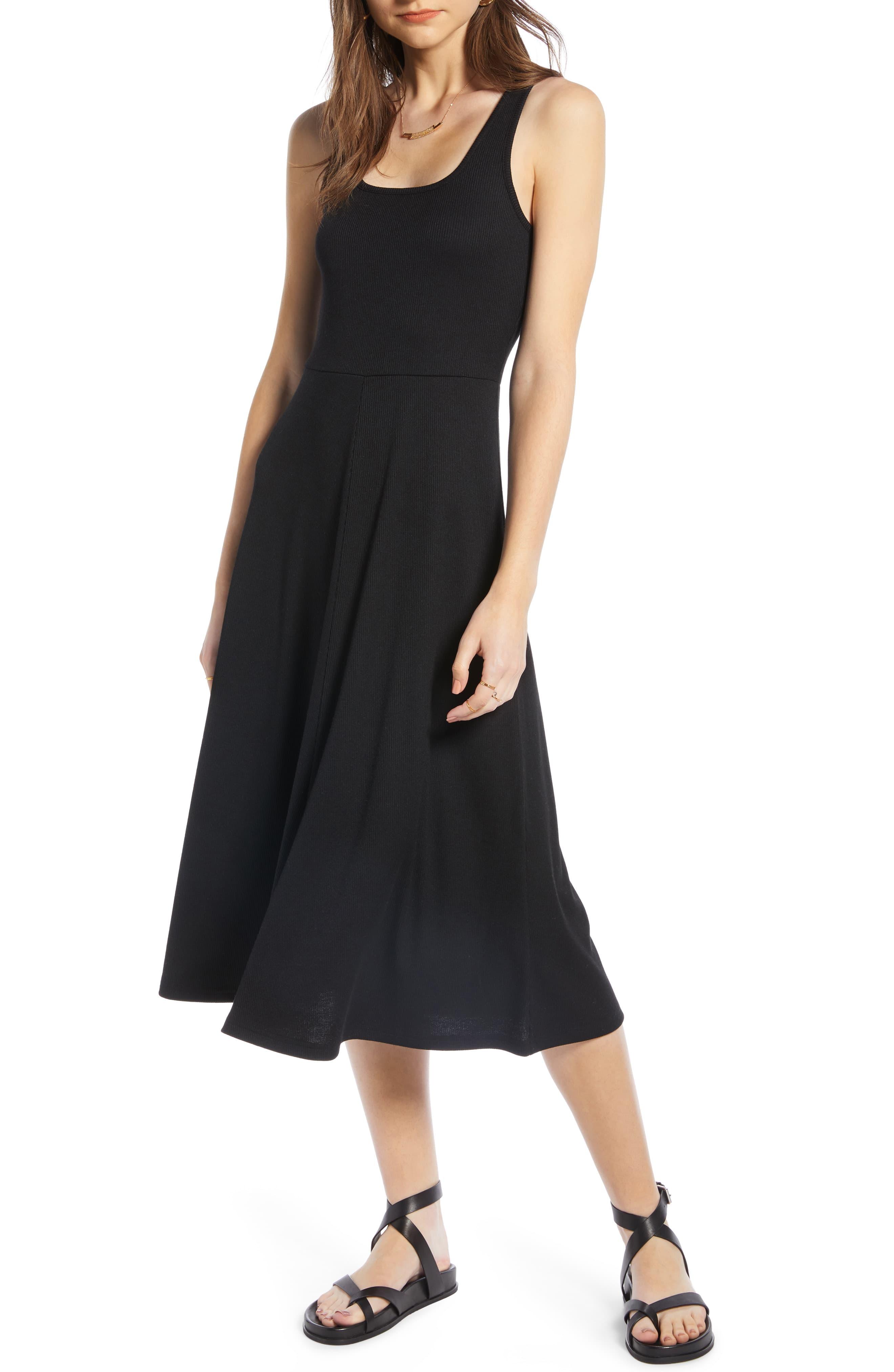 a line tank dress