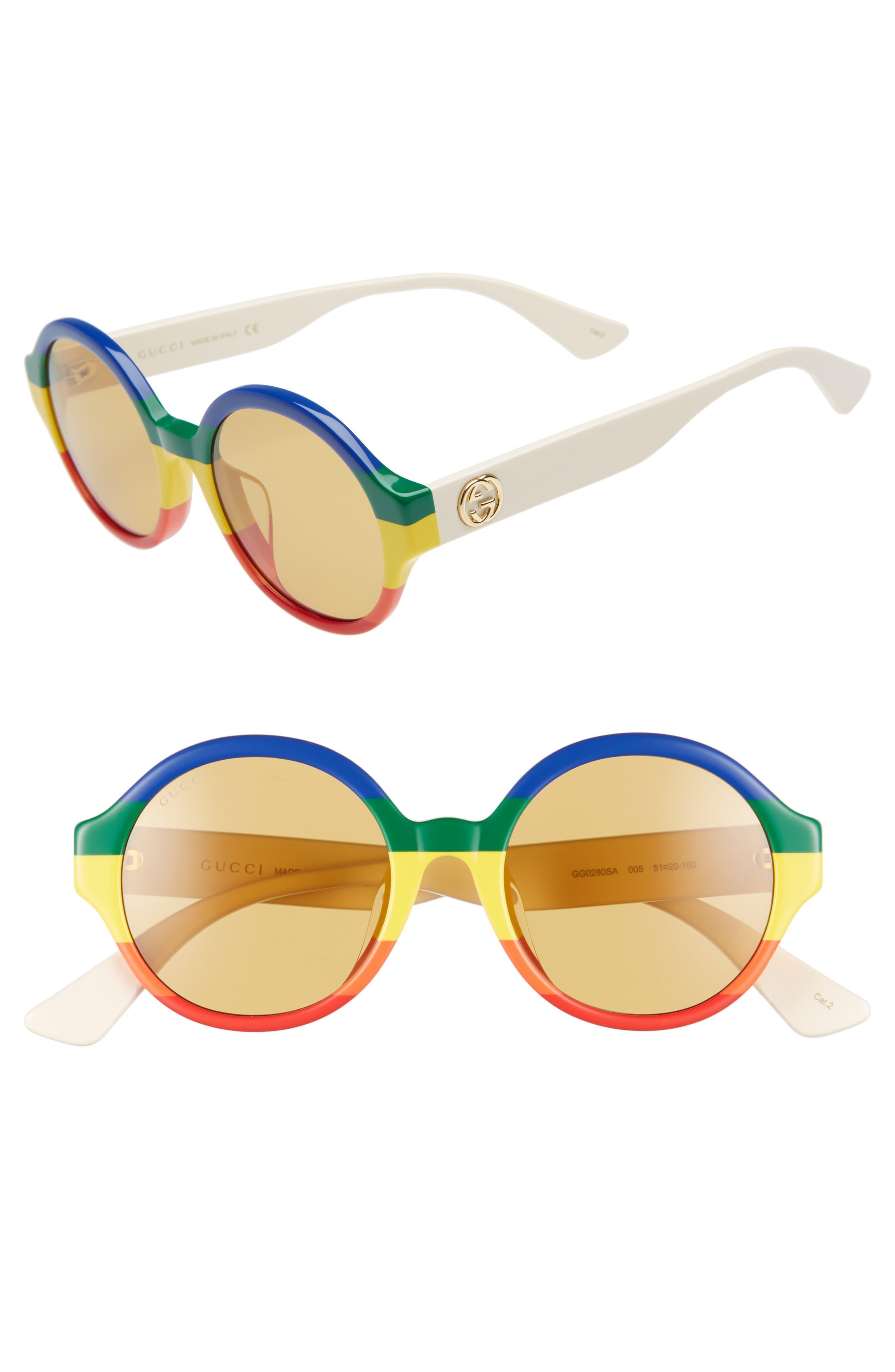 rainbow gucci glasses