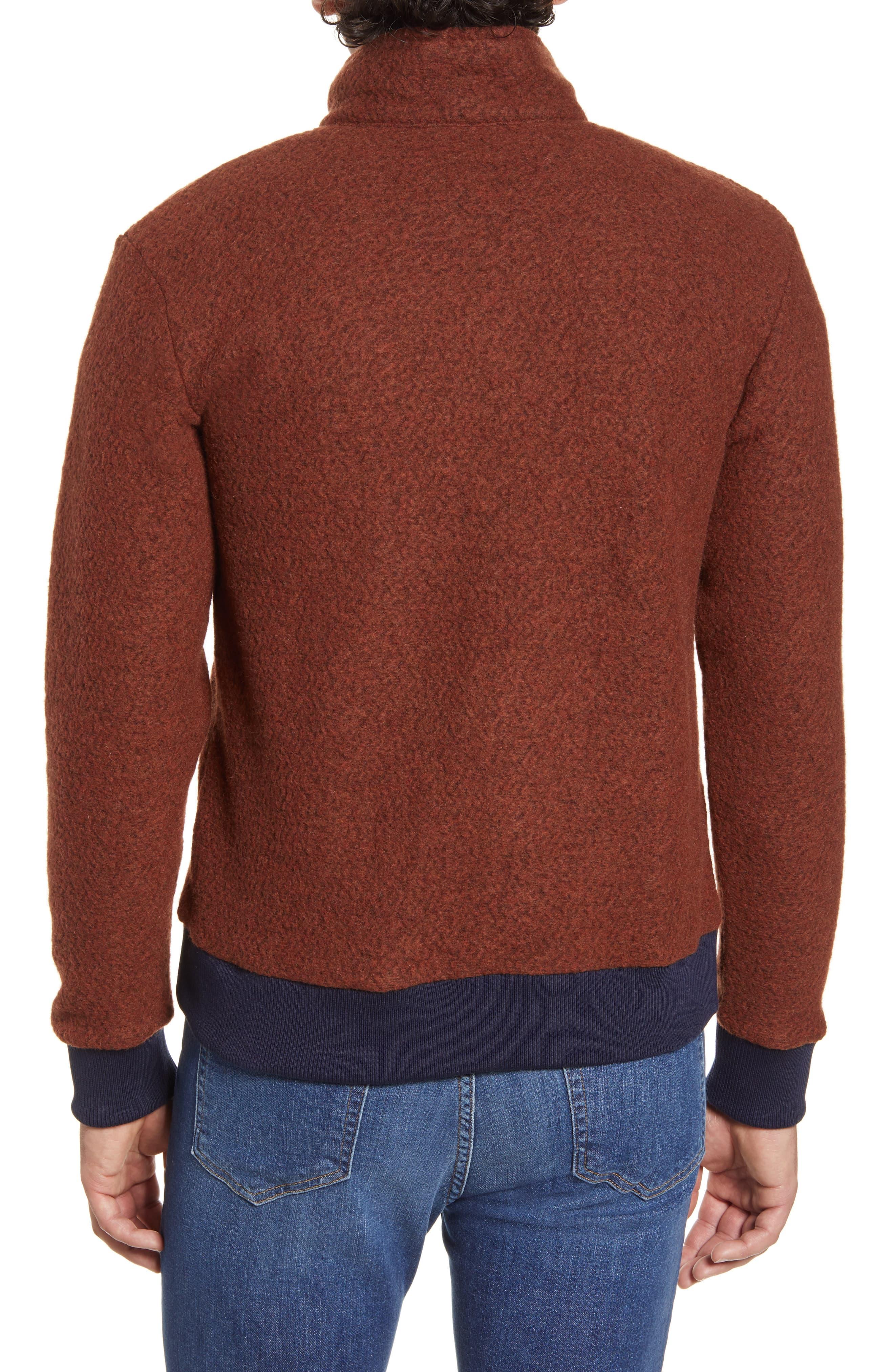 m's woolyester fleece pullover