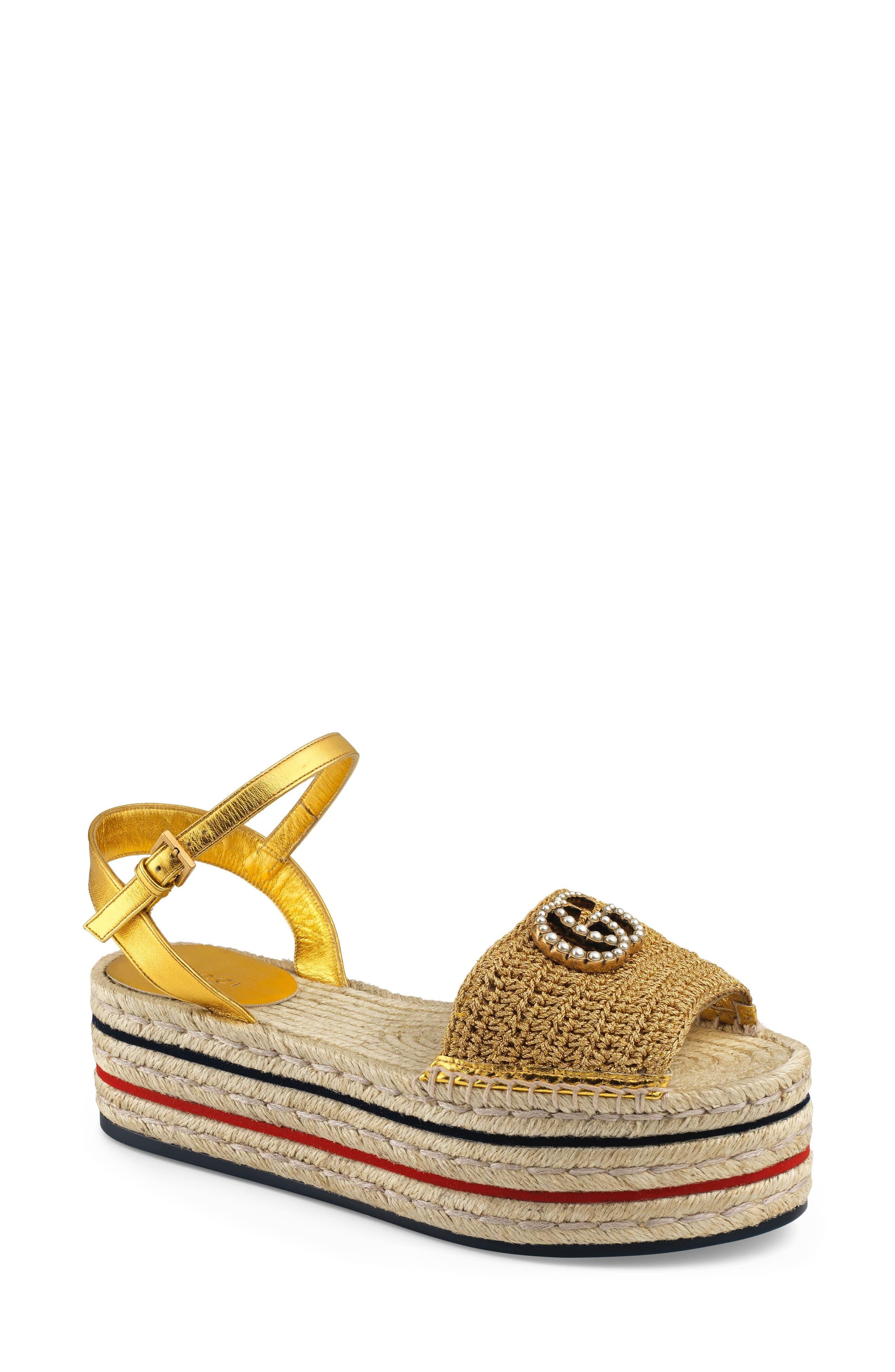 gucci lilibeth platform espadrille sandal