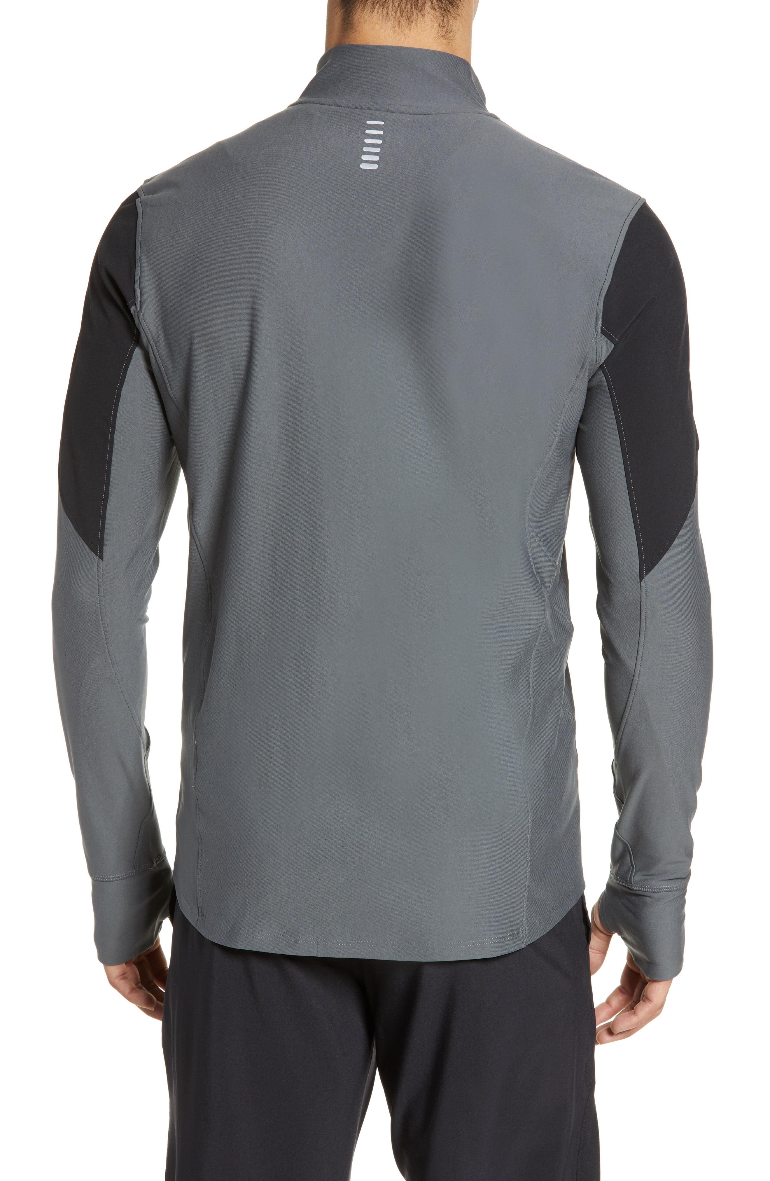 Lyst Under Armour Heatgear Colorblock Half Zip Pullover in Gray for Men