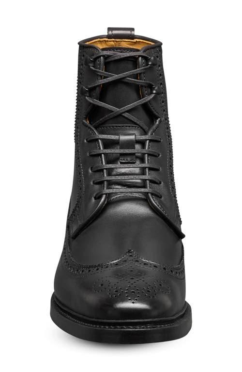 Allen Edmonds Black Leather Wingtip Boots Allen Edmonds Maddox Reserve Wingtip Dress Boot (Men  main image 4
