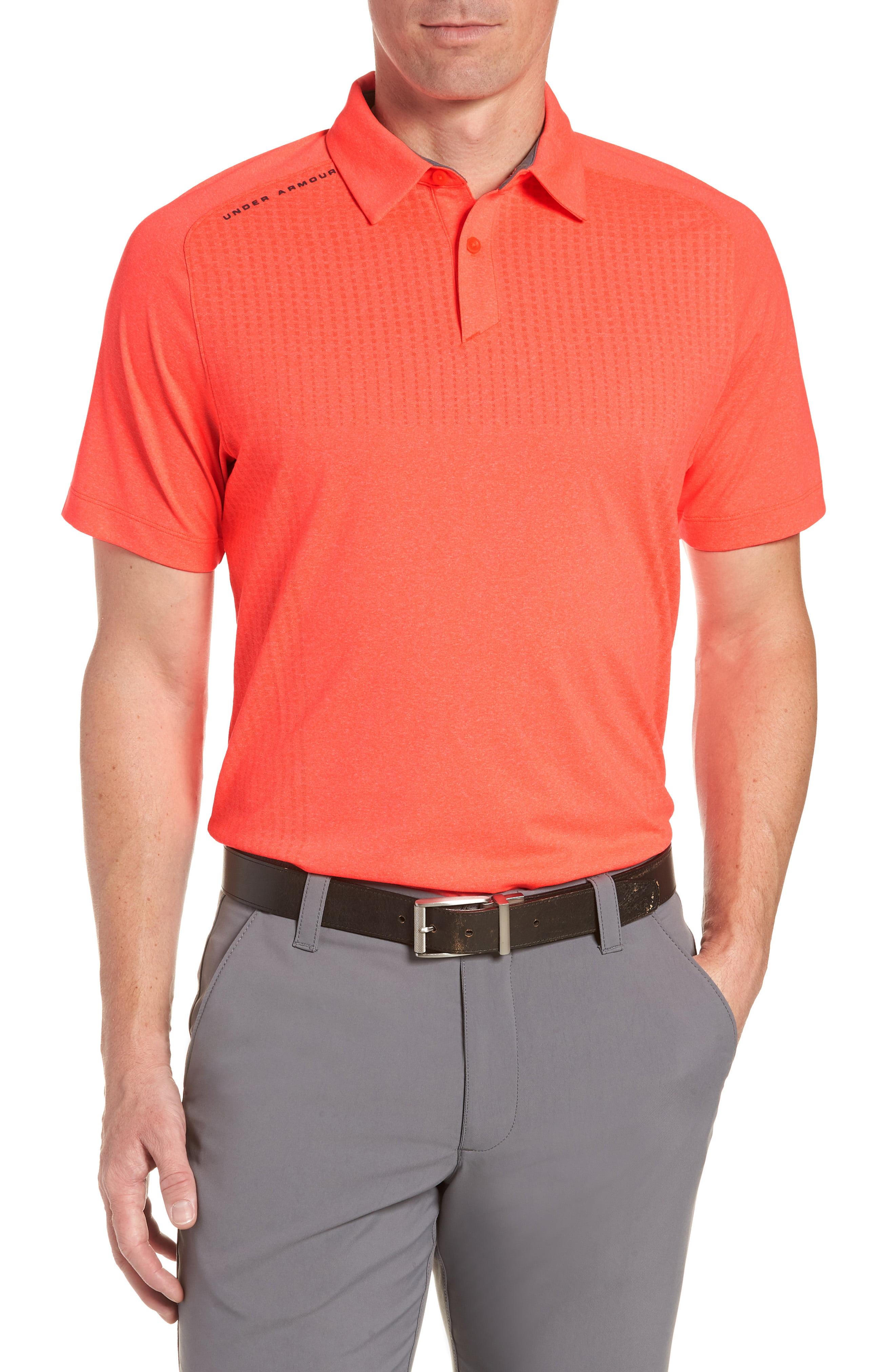 under armour fitted polo