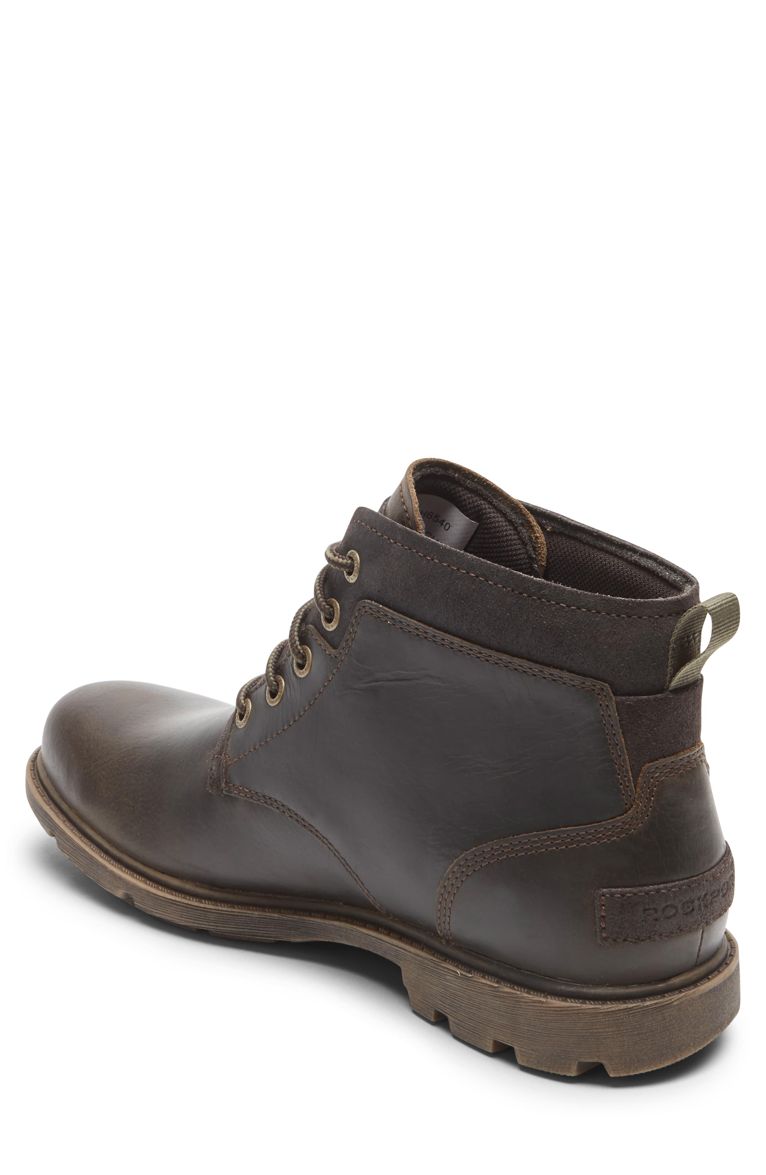 rockport waterproof rugged bucks ii plain toe ox
