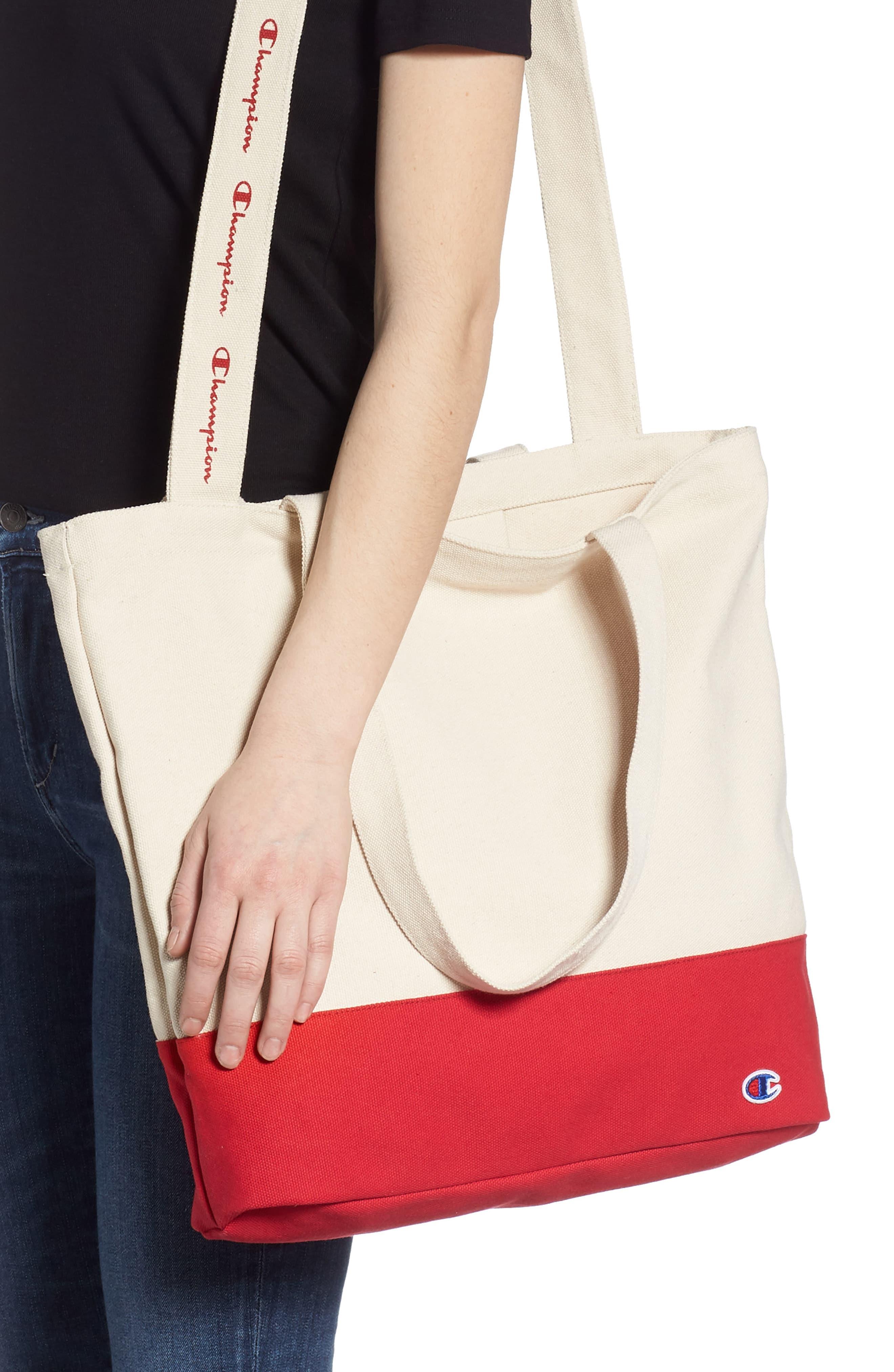 Champion tote bag womens red Clearance