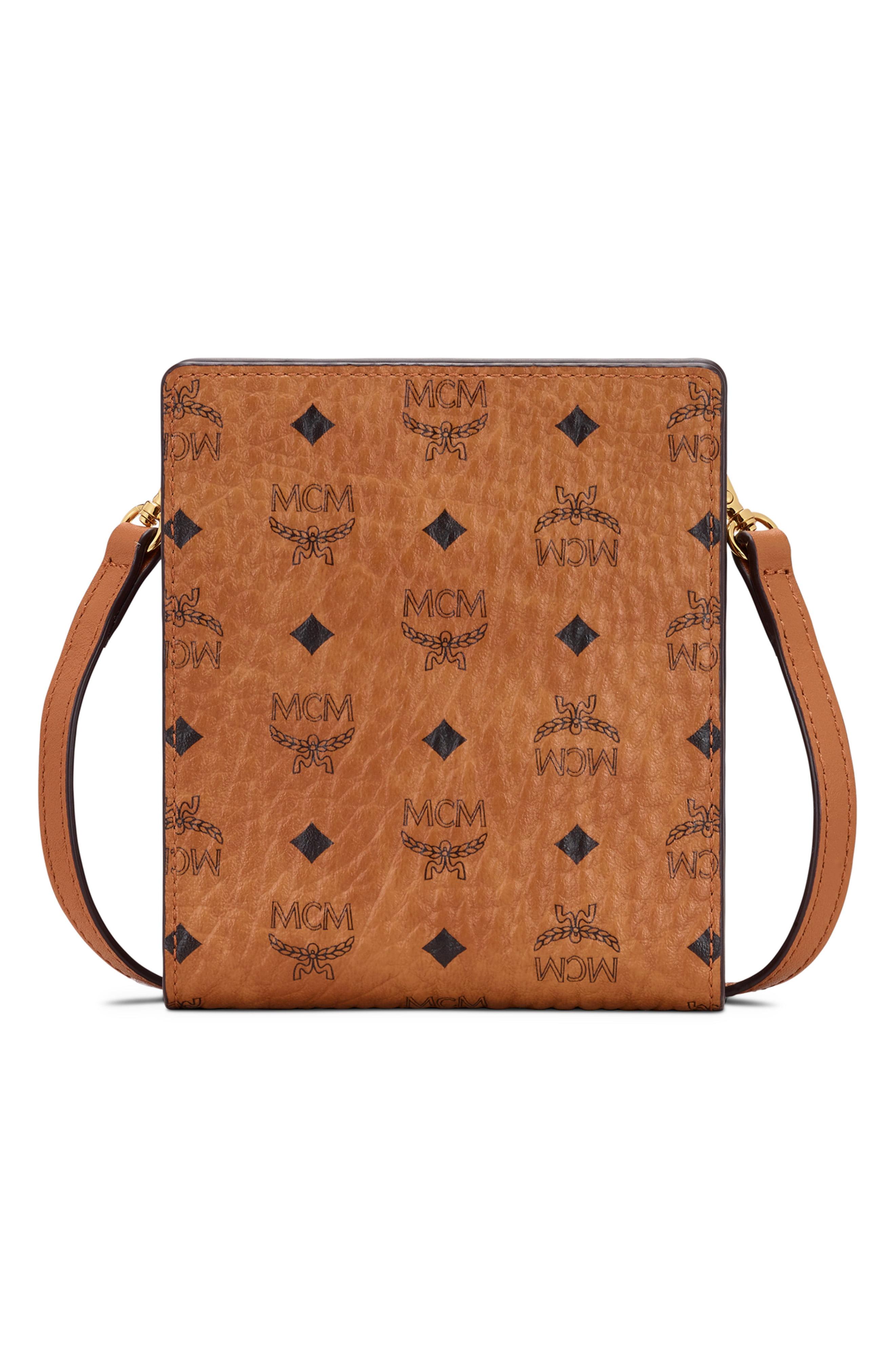 mcm clutch with strap