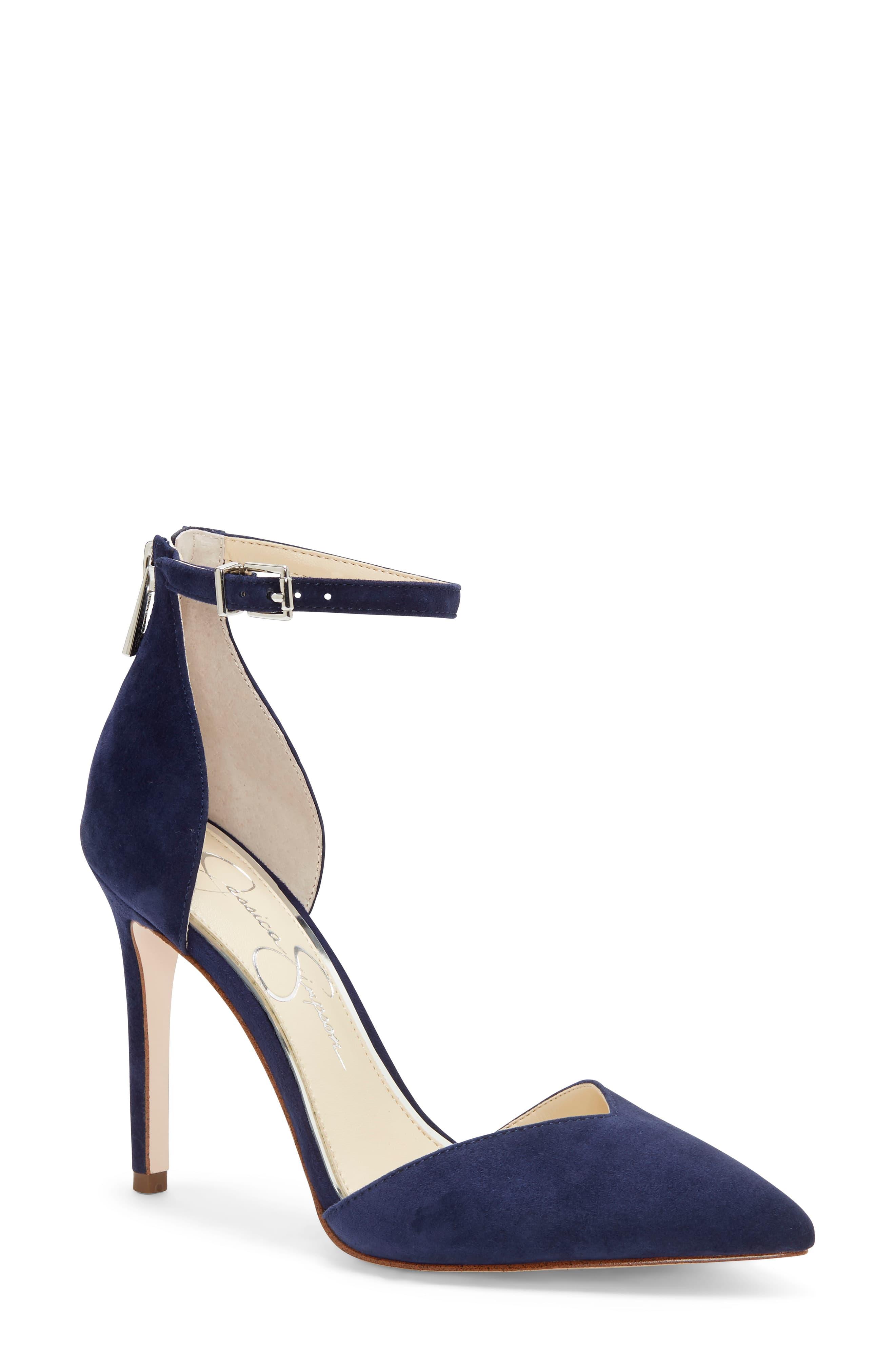 jessica simpson ankle strap pumps