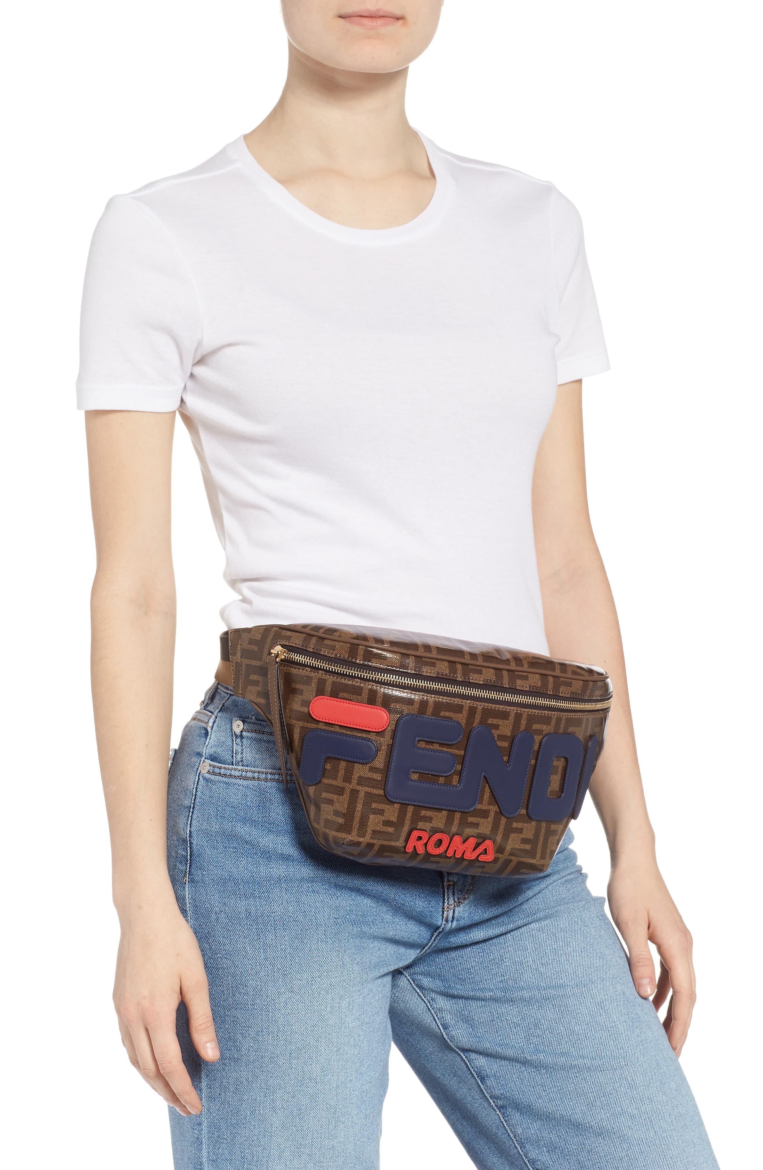 fendi fila fanny pack