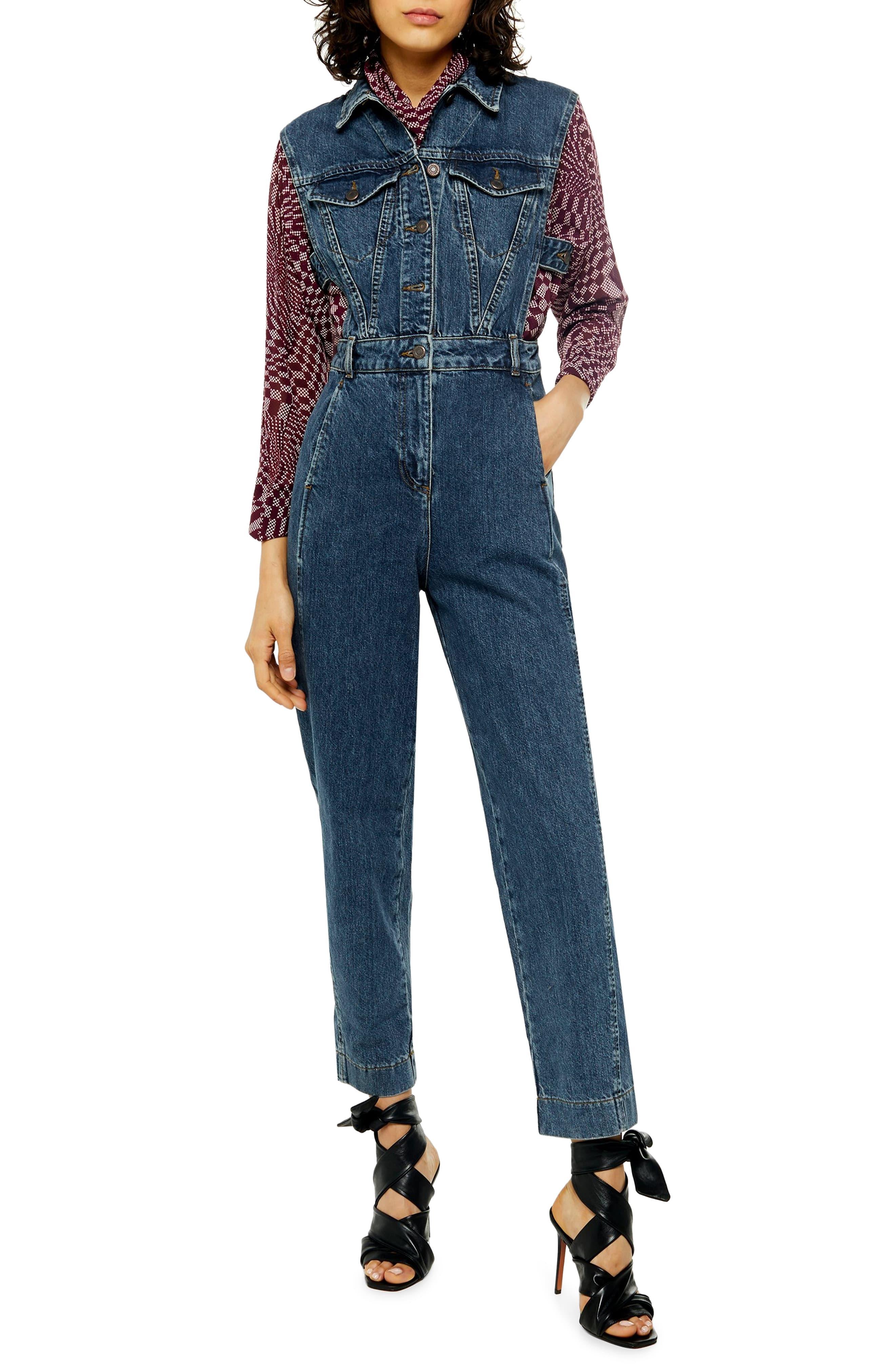 topshop jumpsuit nordstrom
