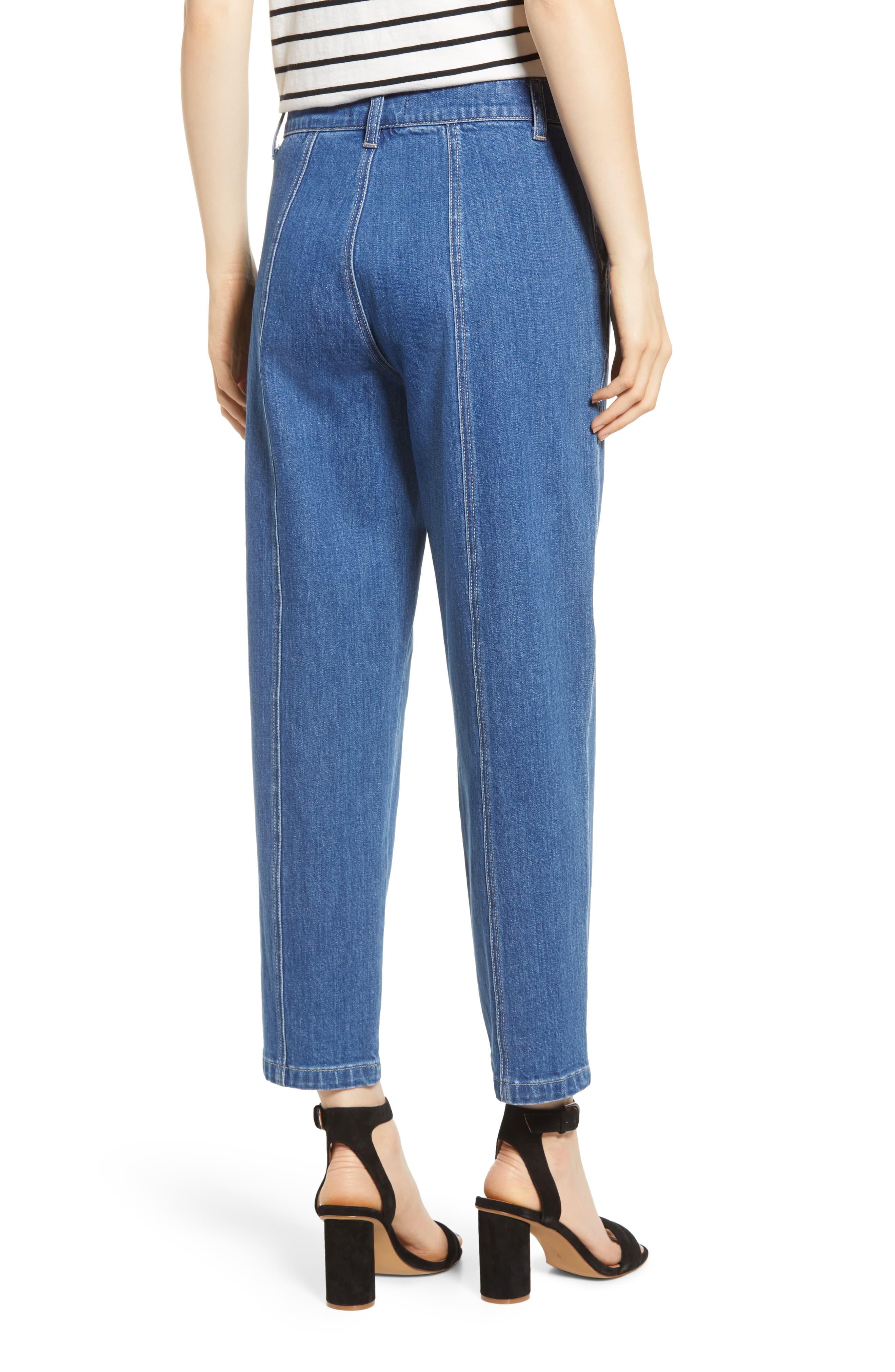 madewell tapered jeans